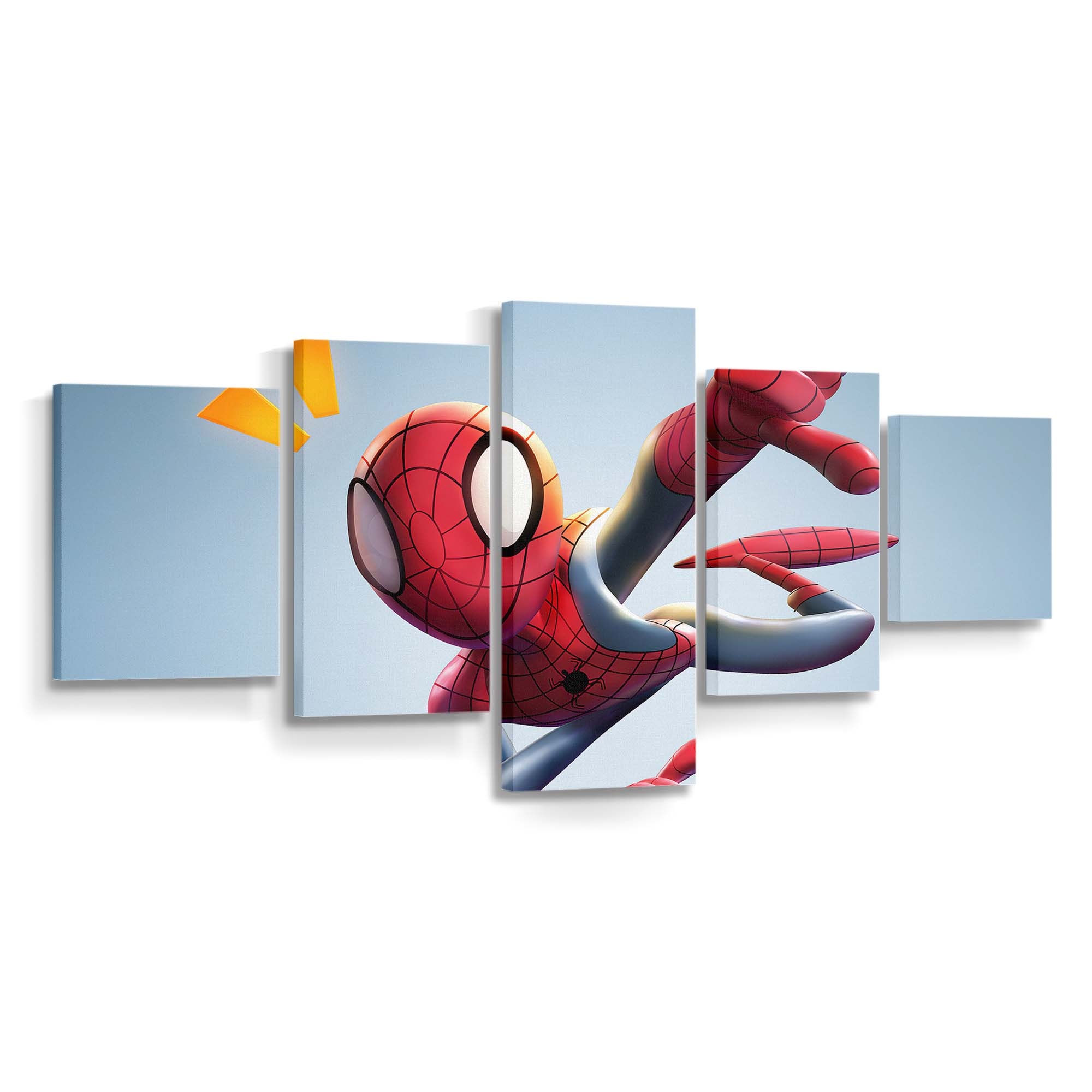 Spider Man Kid Leinwandbild - Wanddeko Spider-Man Leinwandbild