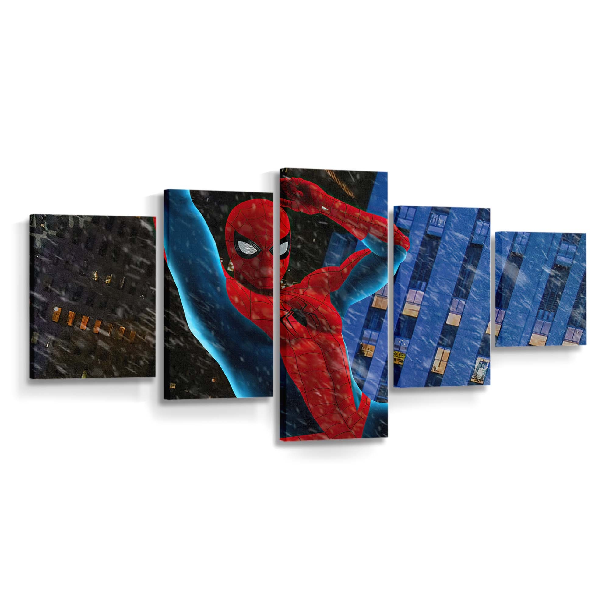 Spider Man No Way Home Final Suit Leinwandbild - Wanddeko Spider-Man Leinwandbild