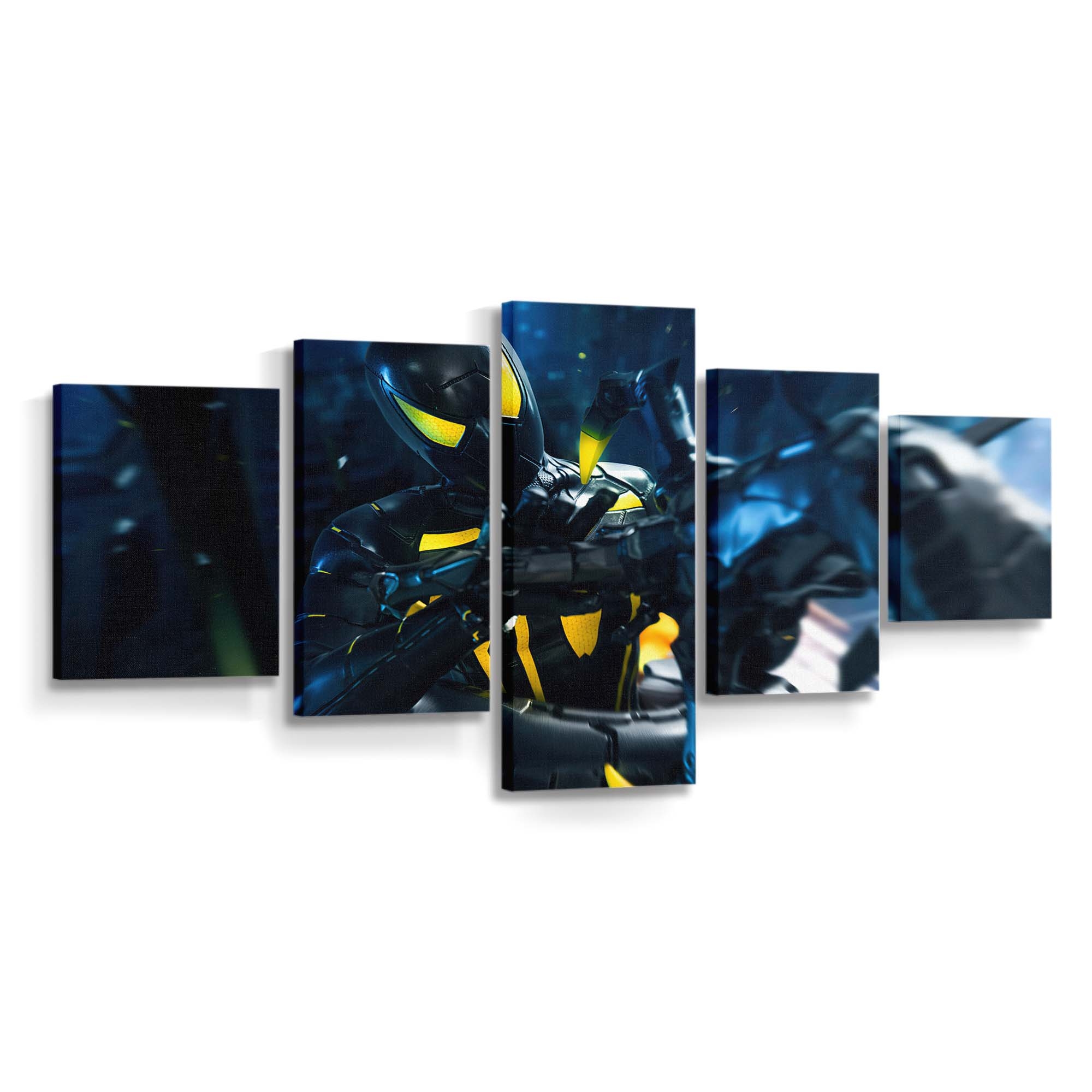 Spider Man Anti Ock Anzug Design Leinwandbild - Wanddeko Spider-Man Leinwandbild