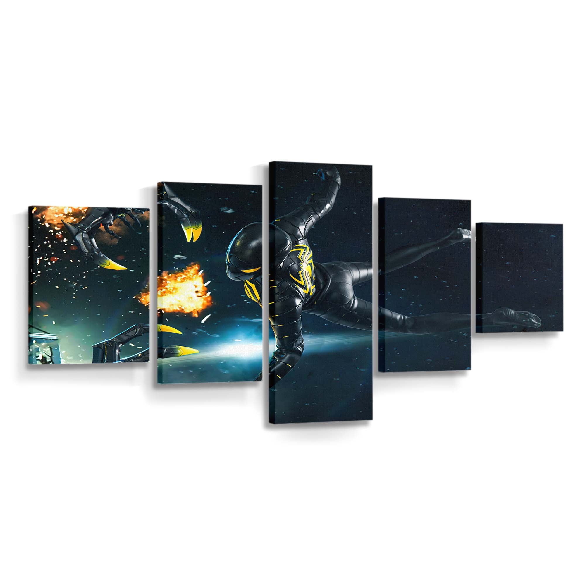 Spider Man Anti Anzug Leinwandbild - Wanddeko Spider-Man Leinwandbild