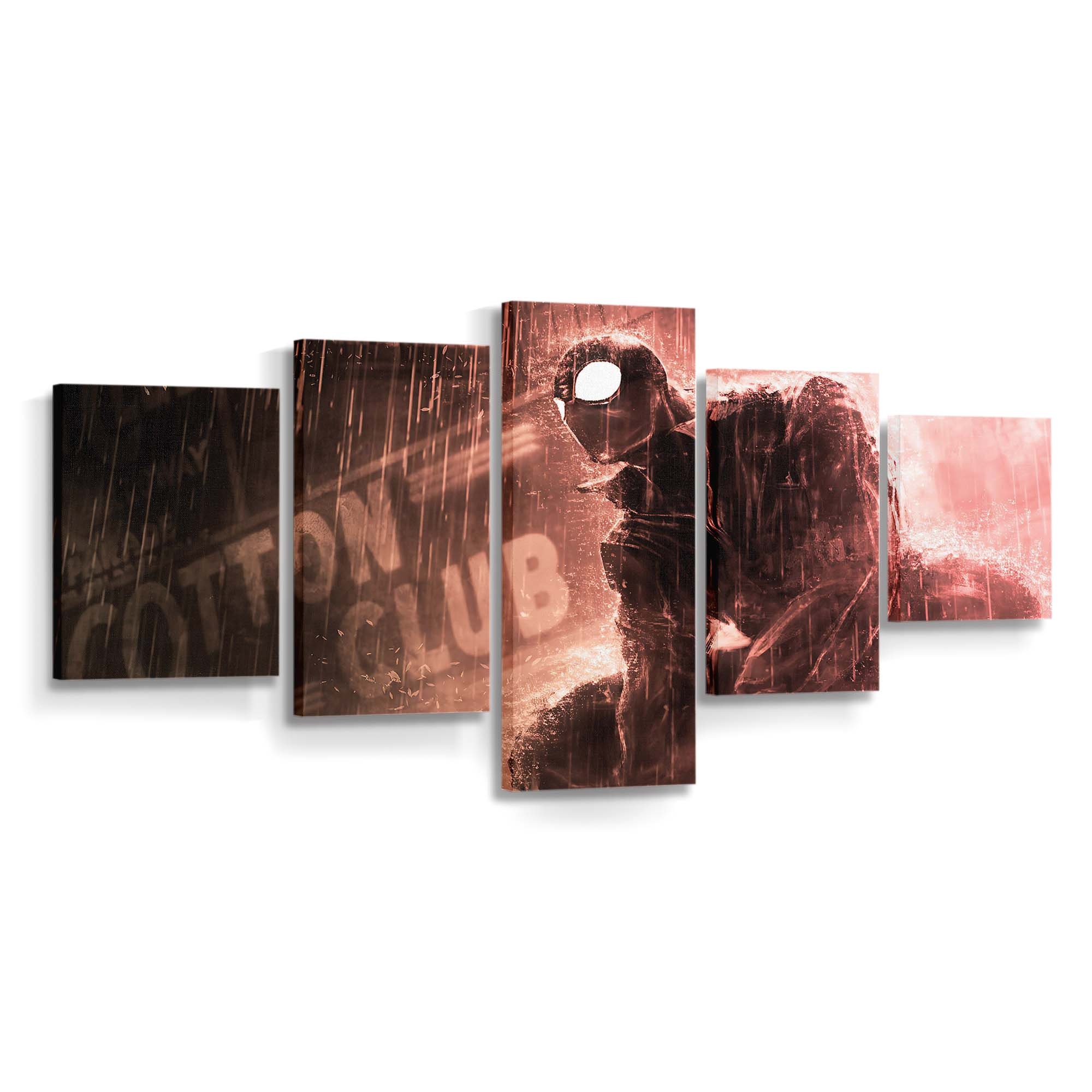 Spider Noir 2020 Leinwandbild - Wanddeko Spider-Man Leinwandbild