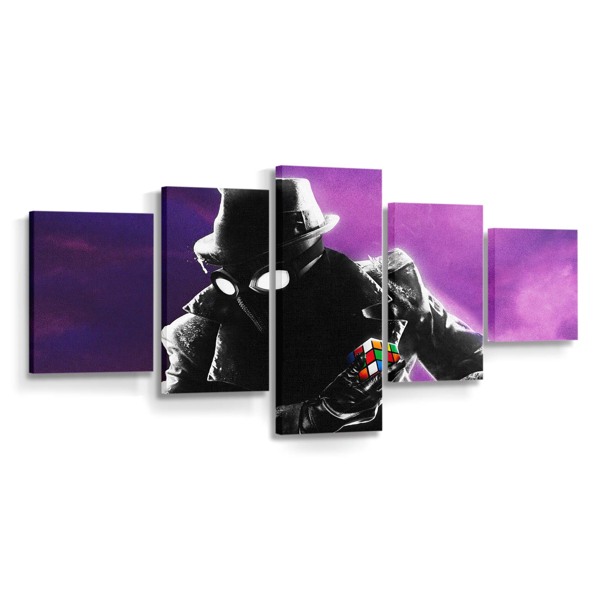 Spider Noir Leinwandbild - Wanddeko Spider-Man Leinwandbild