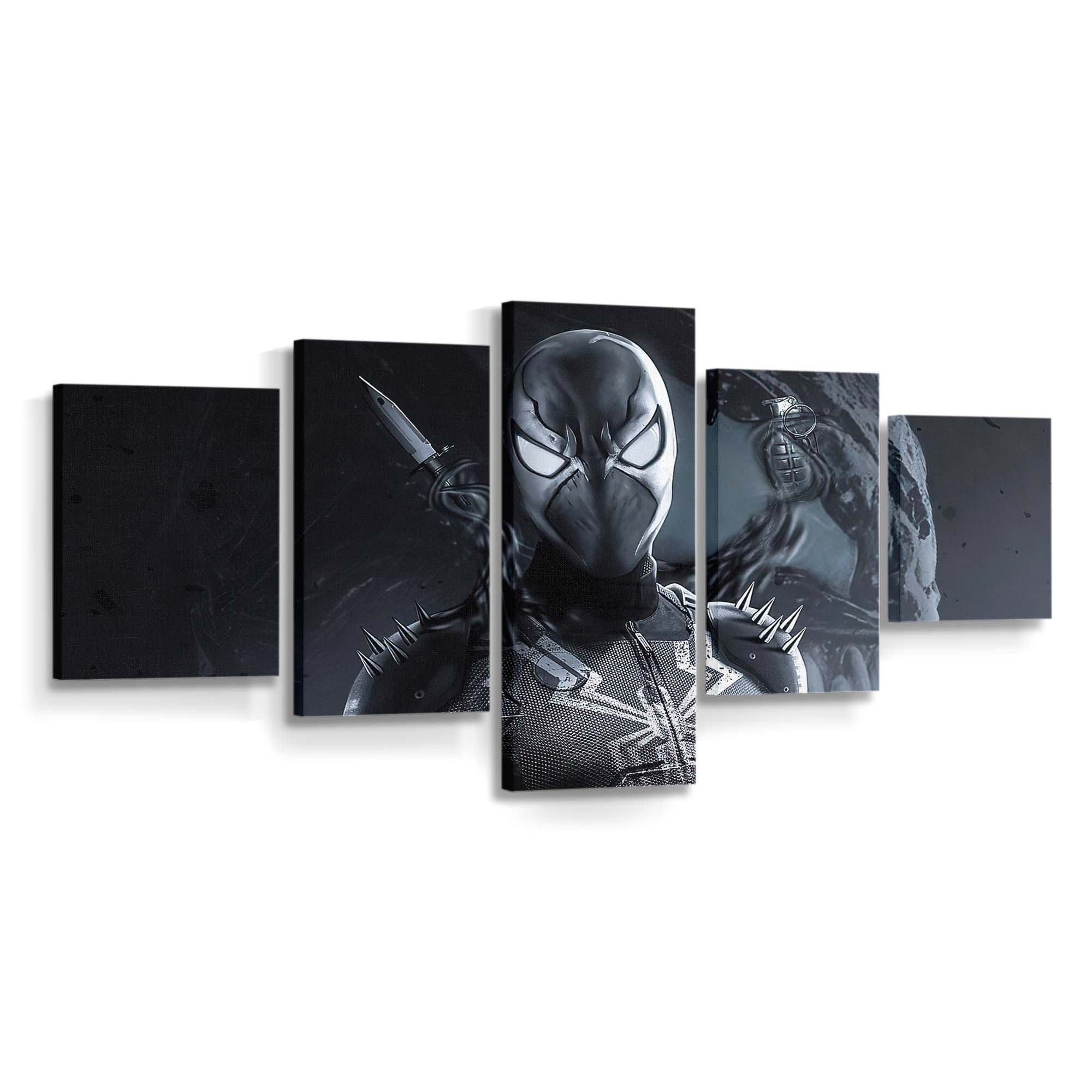 Spider Venom Leinwandbild - Wanddeko Spider-Man Leinwandbild