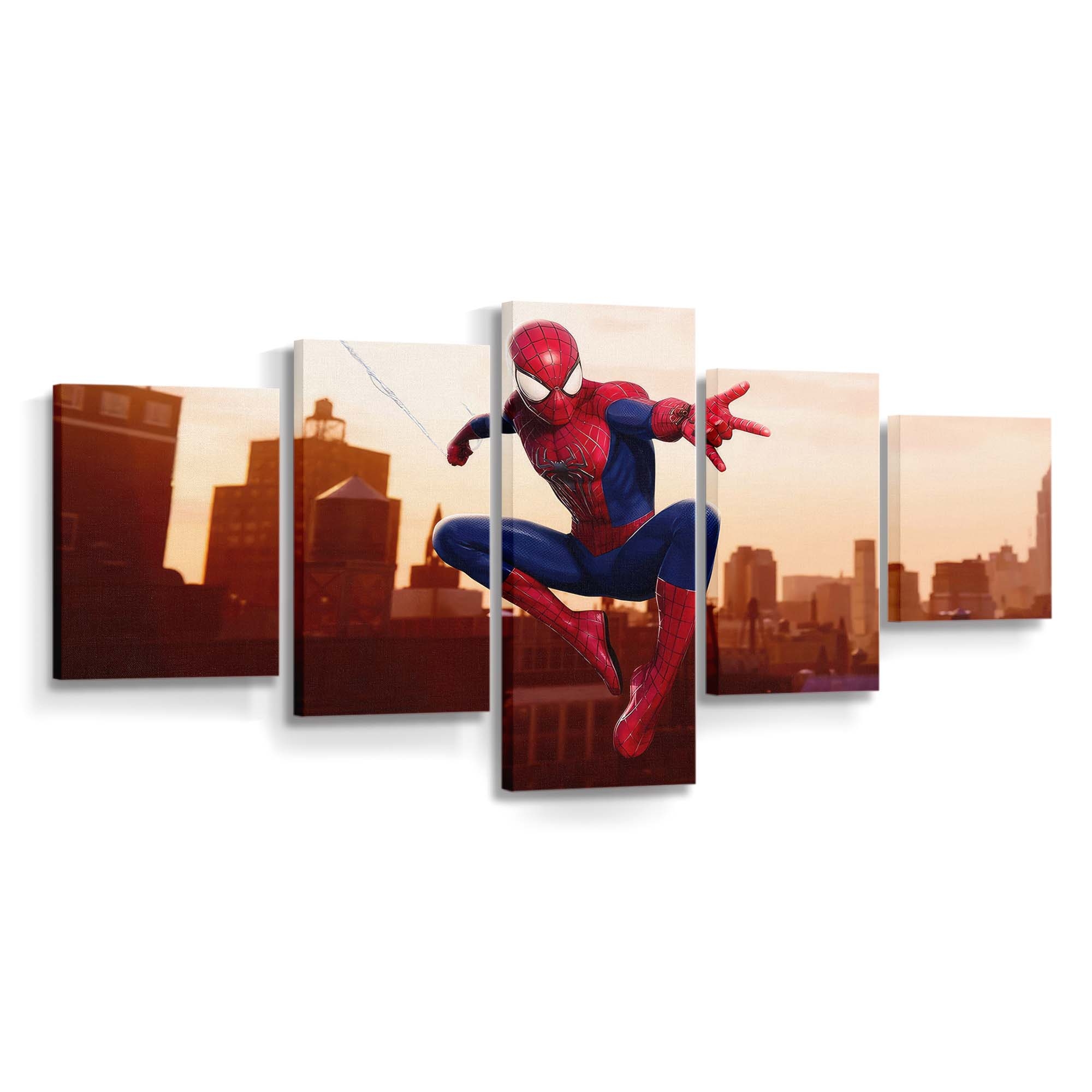 Spider Man 2 2023 4 Leinwandbild - Wanddeko Spider-Man Leinwandbild
