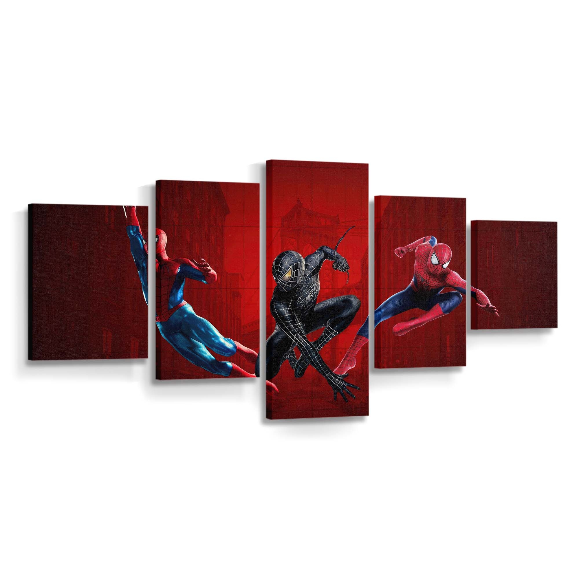 Spider Man 2 7 Leinwandbild - Wanddeko Spider-Man Leinwandbild