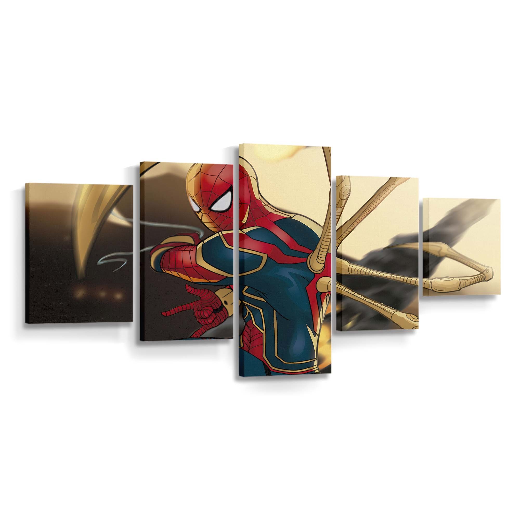 Spider Man 2020 Kunst 3 Leinwandbild - Wanddeko Spider-Man Leinwandbild