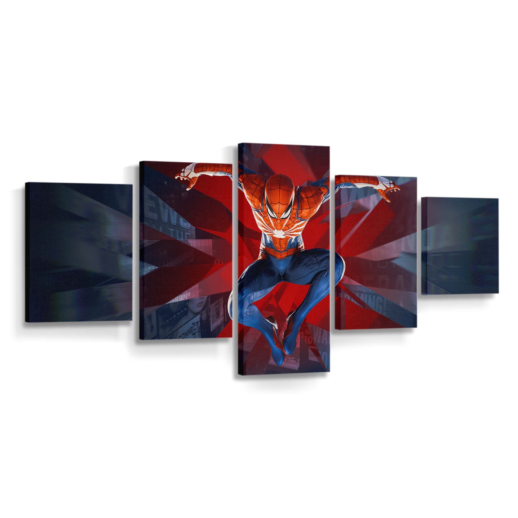 Spider Man 2022 Leinwandbild - Wanddeko Spider-Man Leinwandbild