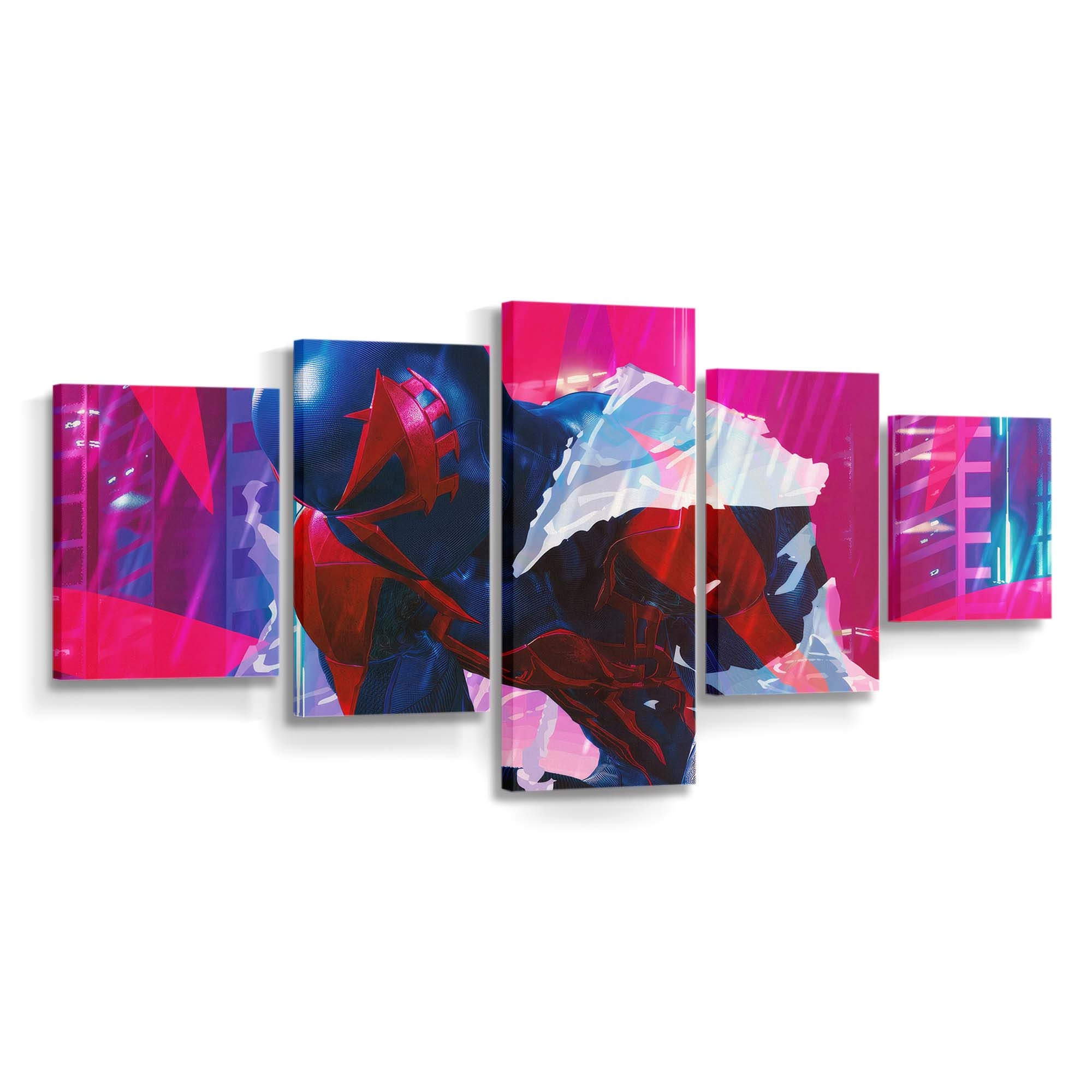 Spider Man 2099 Kunstwerk 2 Leinwandbild - Wanddeko Spider-Man Leinwandbild