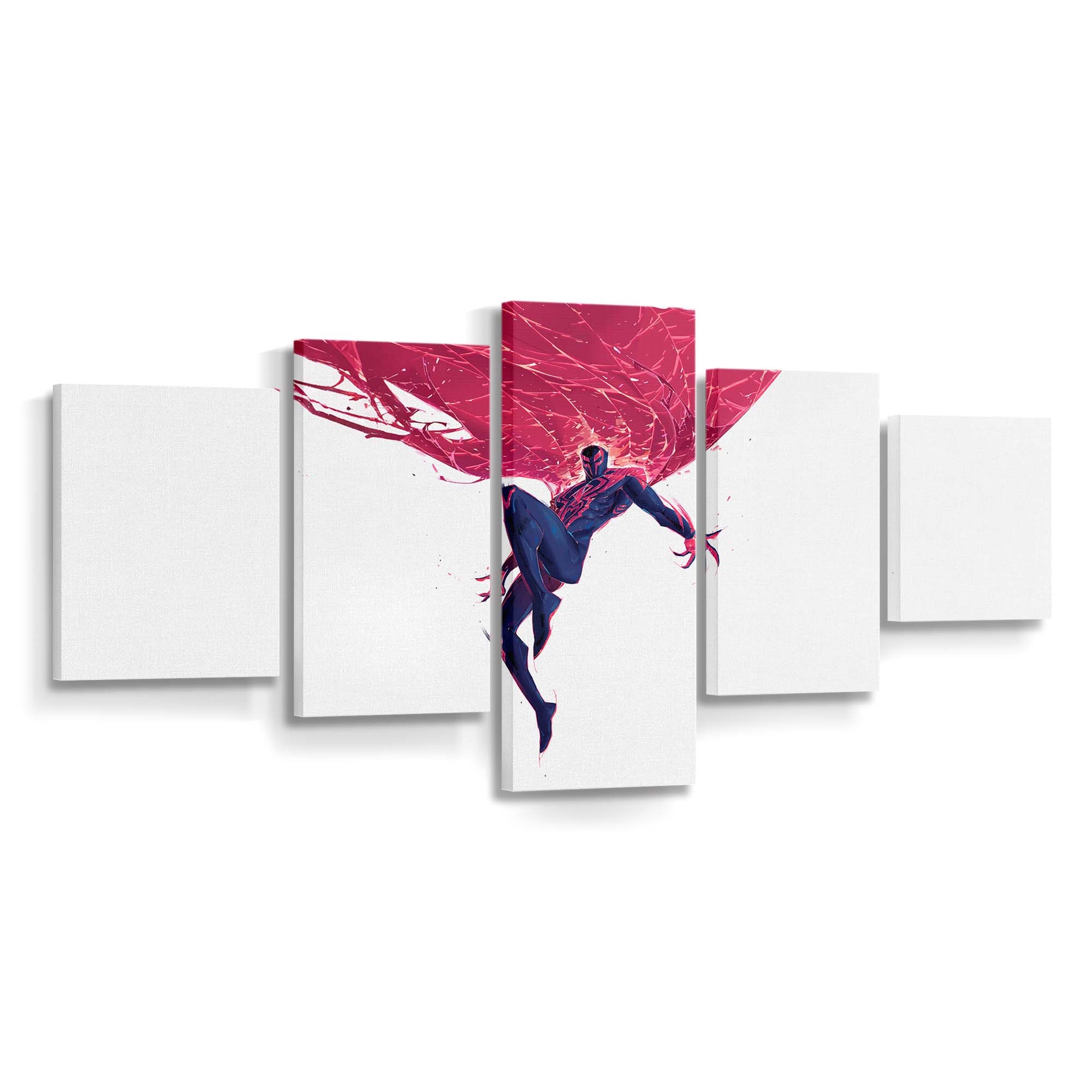 Spider Man 2099 Kunstwerk 3 Leinwandbild - Wanddeko Spider-Man Leinwandbild