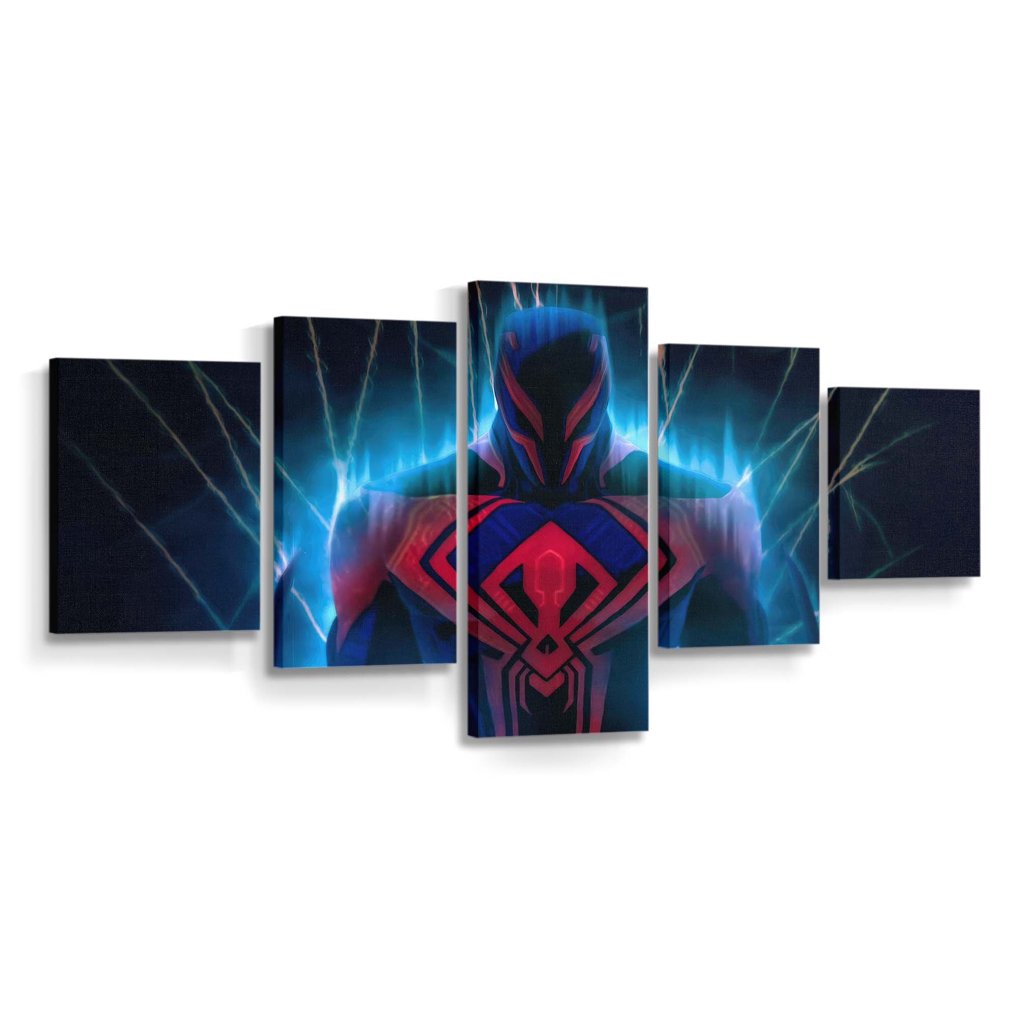 Spider Man 2099 Atsv Leinwandbild - Wanddeko Spider-Man Leinwandbild