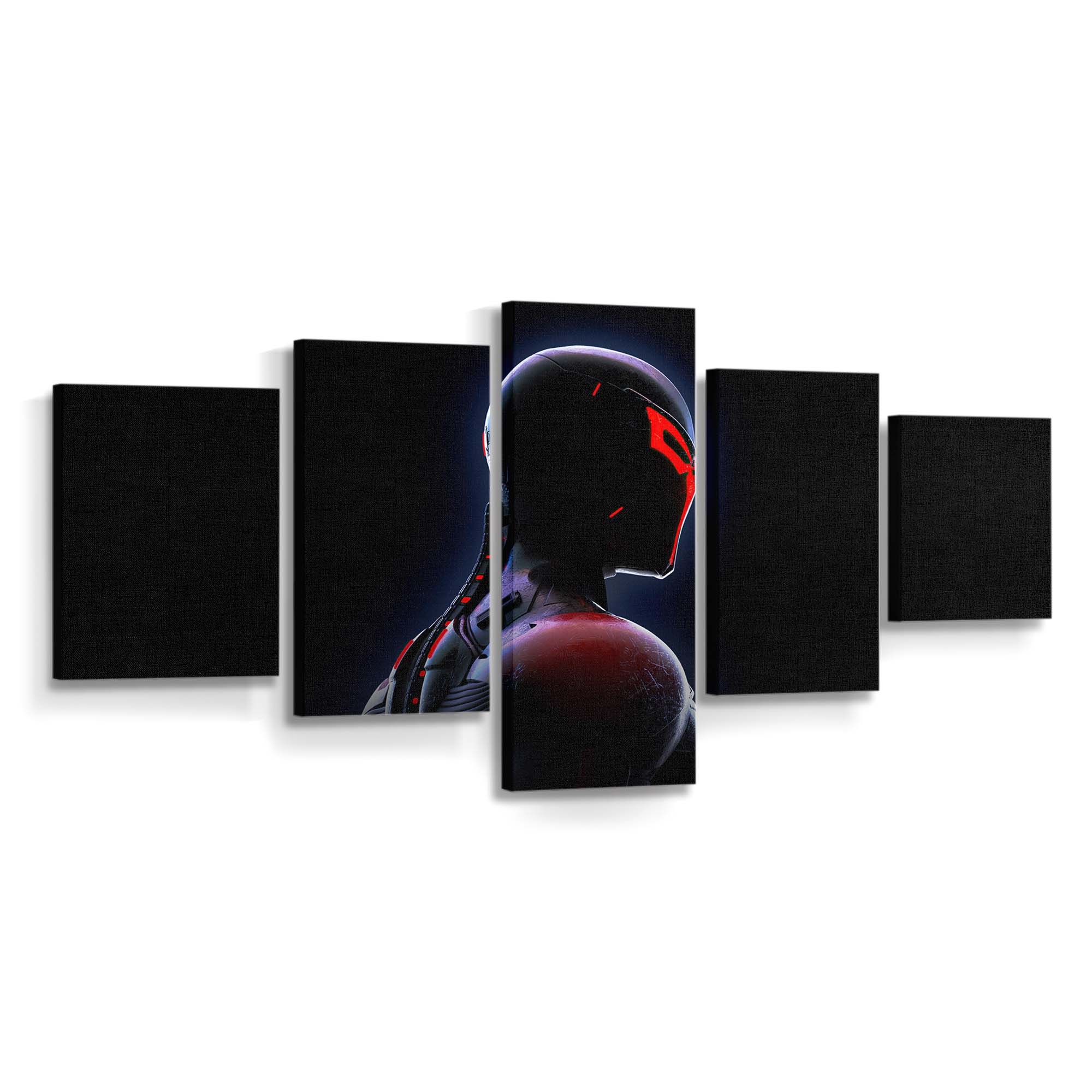 Spider Man 2099 Dark Leinwandbild - Wanddeko Spider-Man Leinwandbild