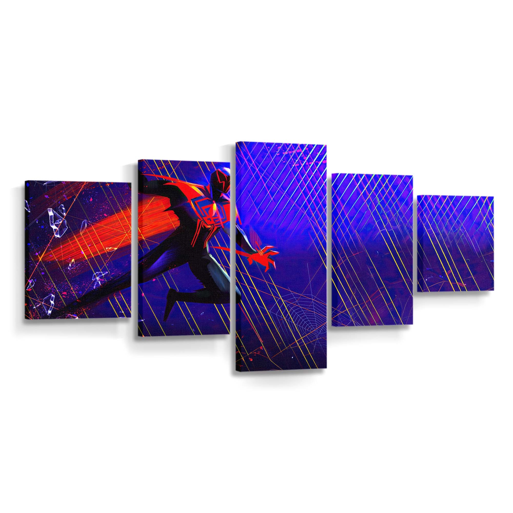 Spider Man 2099 Dimensional Leinwandbild - Wanddeko Spider-Man Leinwandbild