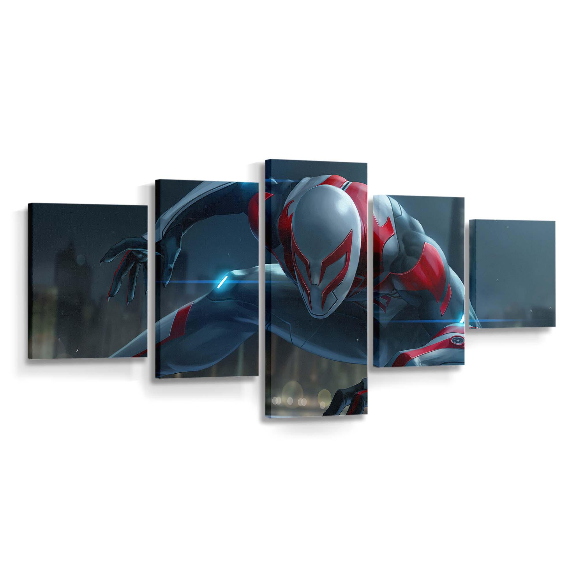 Spider Man 2099 Marel Future Fight Leinwandbild - Wanddeko Spider-Man Leinwandbild