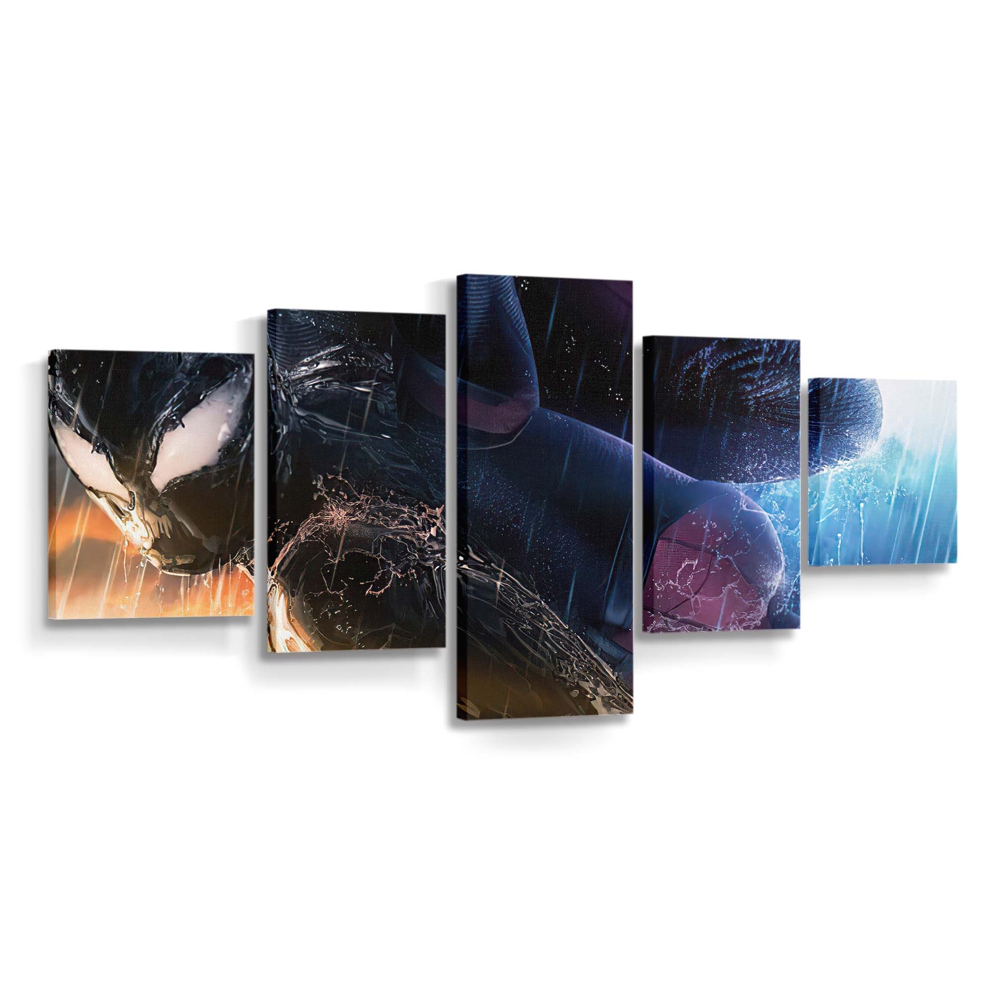 Spider Man 3 Poster Leinwandbild - Wanddeko Spider-Man Leinwandbild