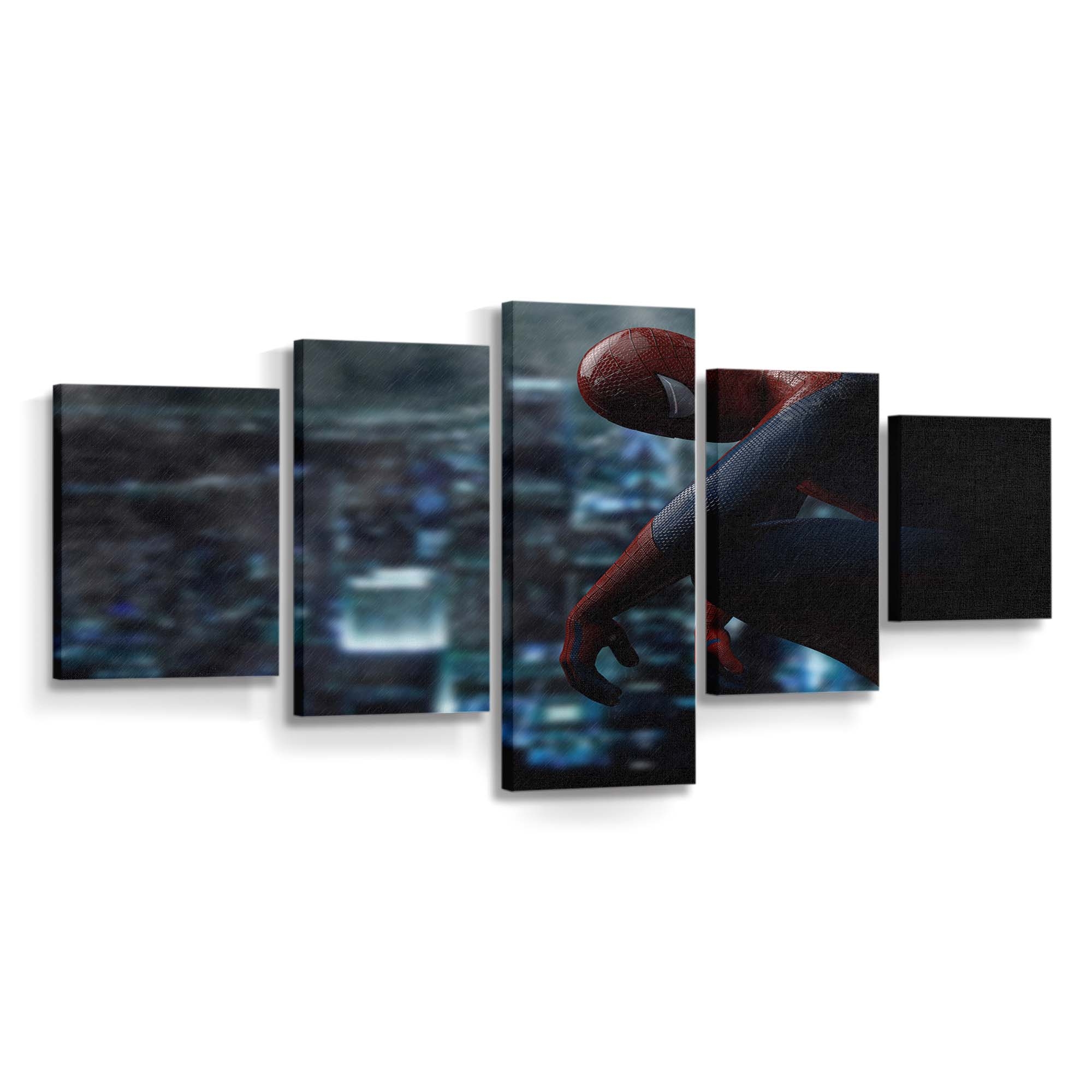 Spider Man 3D Leinwandbild - Wanddeko Spider-Man Leinwandbild