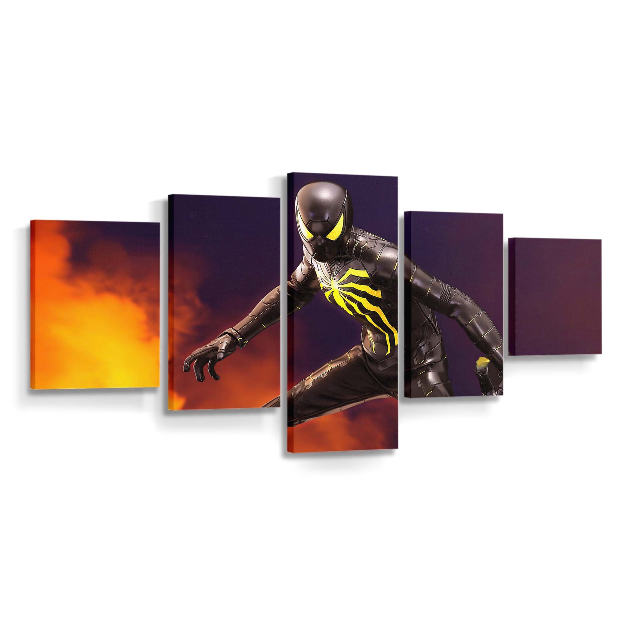 Spider Man Anti Ock Suit Leinwandbild - Wanddeko Spider-Man Leinwandbild