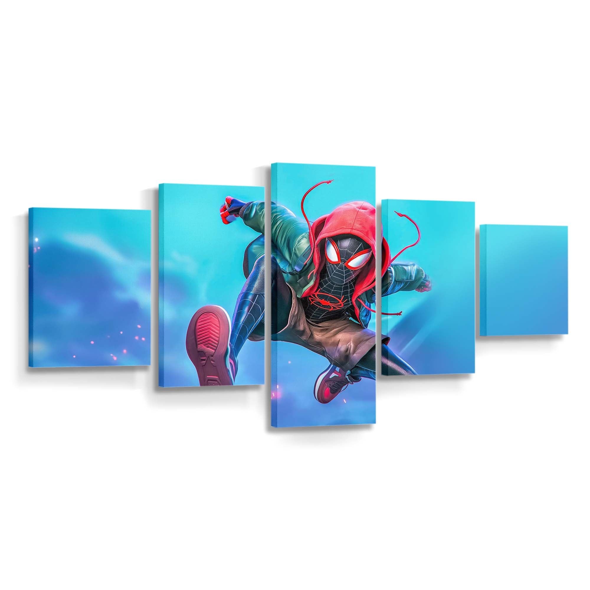 Spider Man Arachnid Avenger Leinwandbild - Wanddeko Spider-Man Leinwandbild