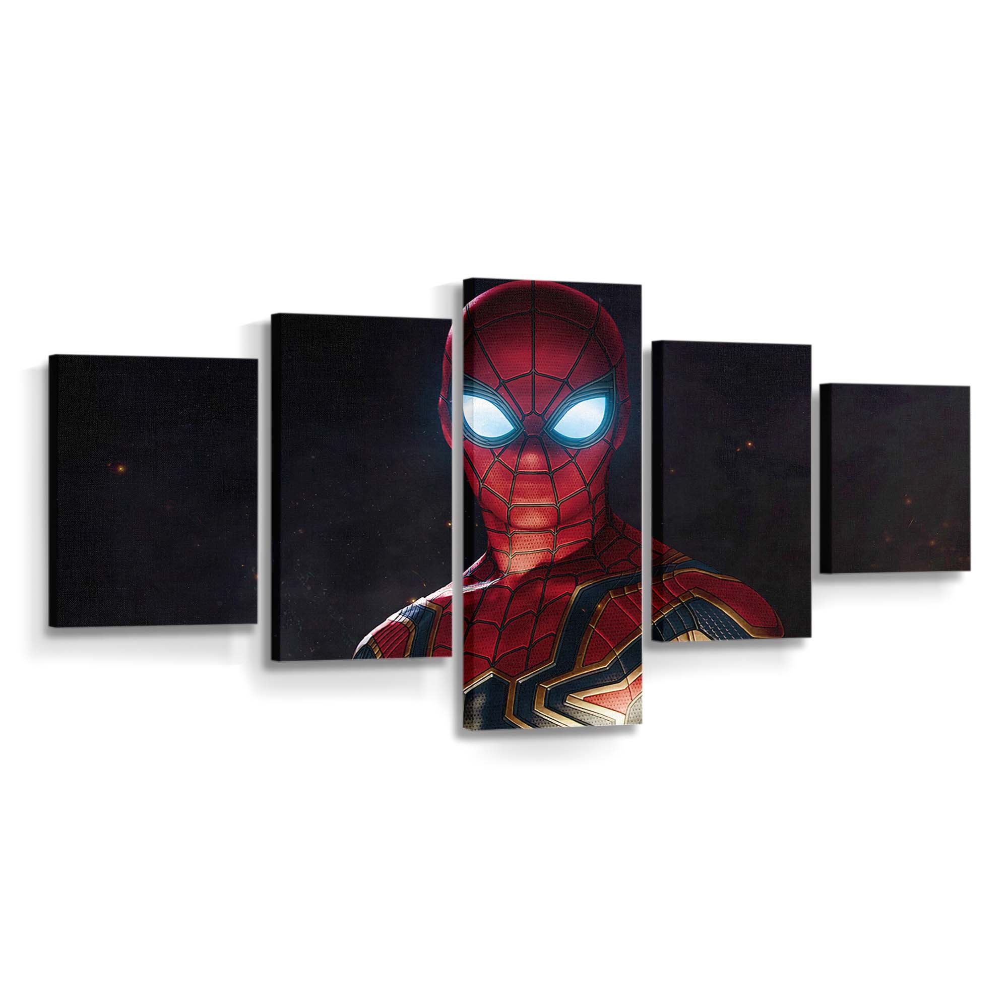Spider Man Avengers Infinity War Anzug Leinwandbild - Wanddeko Spider-Man Leinwandbild