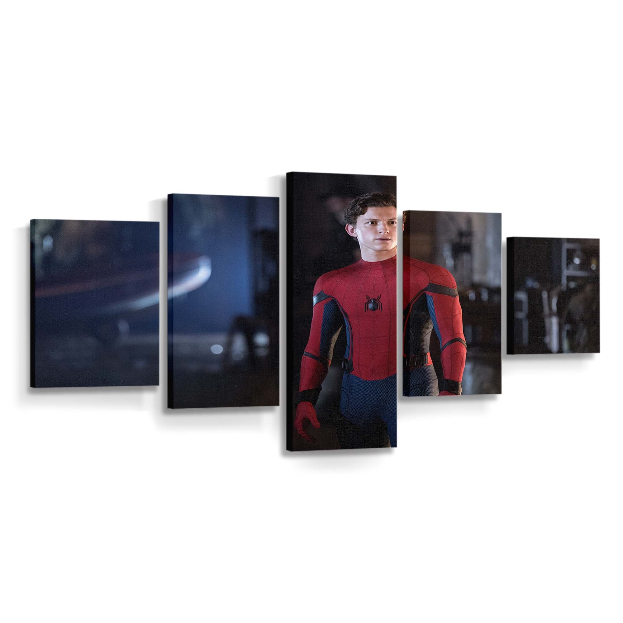 Spider Man weit weg von zu Hause 2 Leinwandbild - Wanddeko Spider-Man Leinwandbild