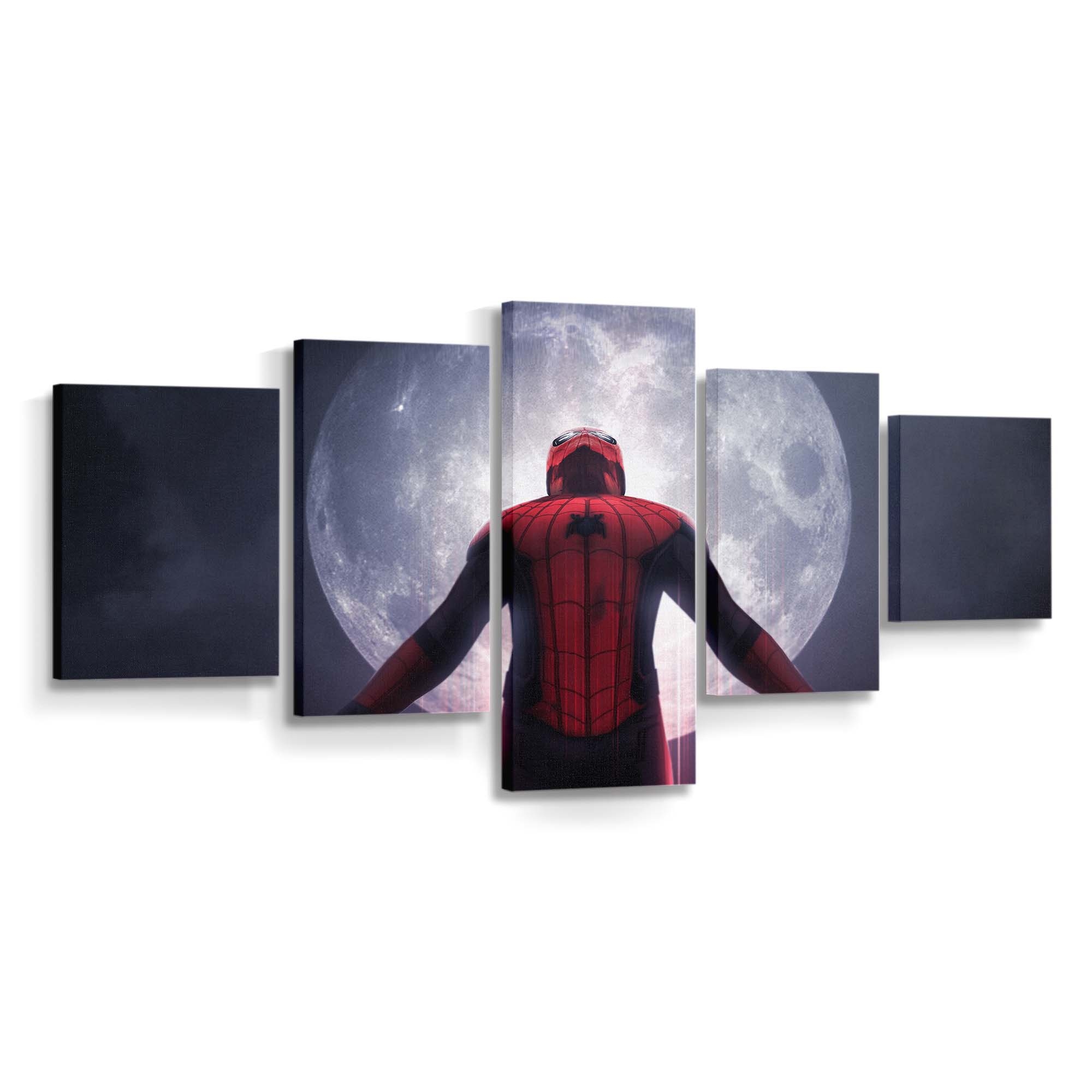 Spider Man weit weg von zu Hause Kunst Leinwandbild - Wanddeko Spider-Man Leinwandbild
