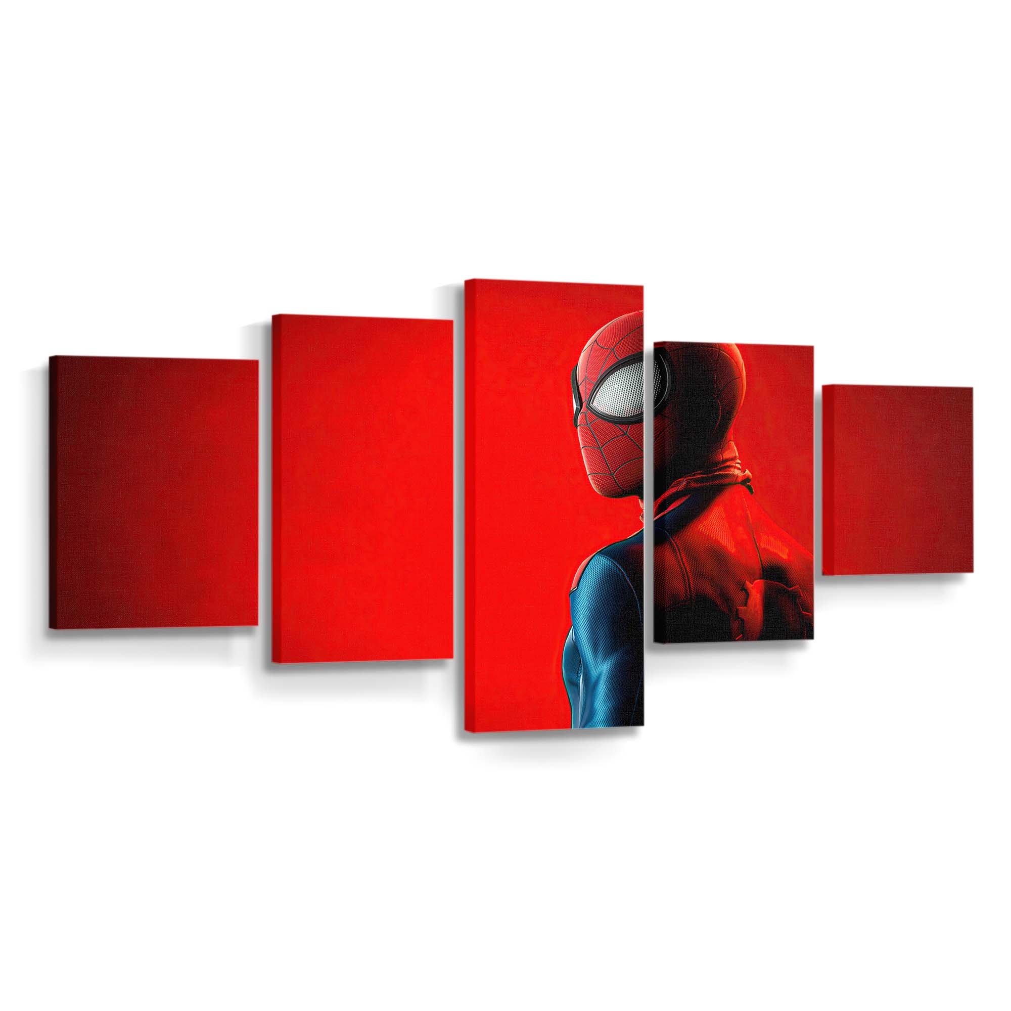 Spider Man aus Miles Morales Leinwandbild - Wanddeko Spider-Man Leinwandbild