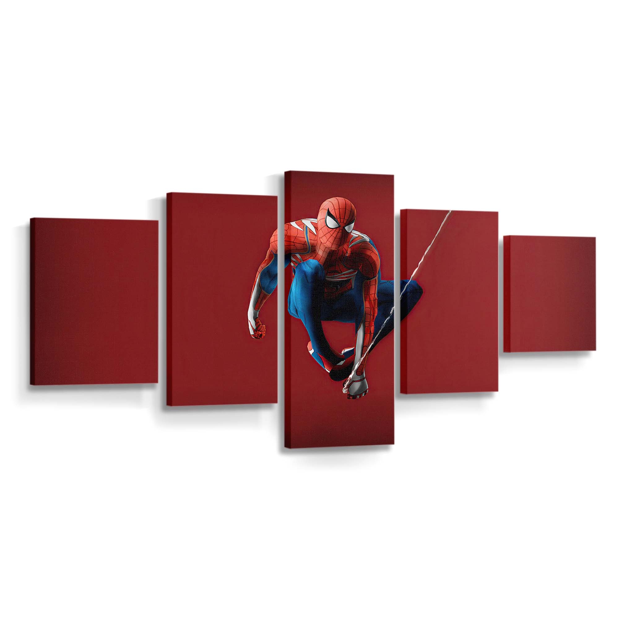Spider Man Hero Leinwandbild - Wanddeko Spider-Man Leinwandbild