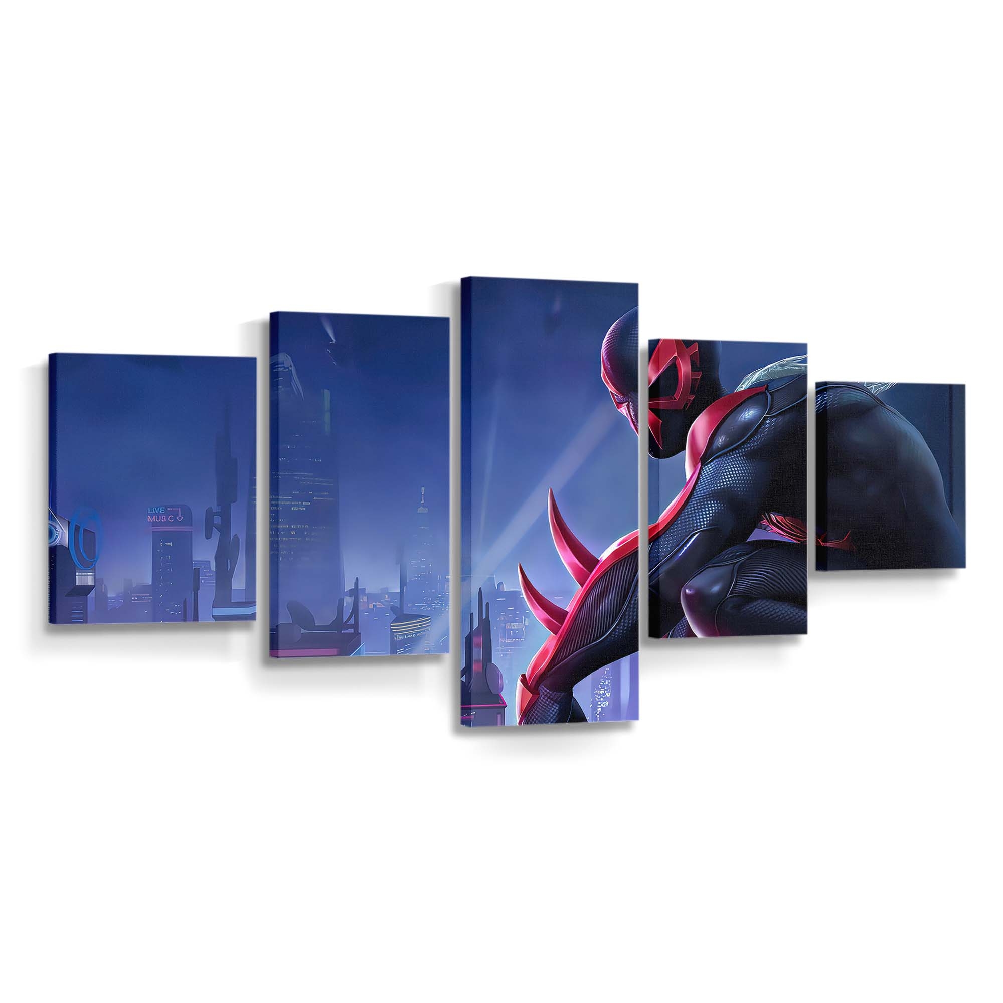 Spider Man Marvel Contest Of Champions Leinwandbild - Wanddeko Spider-Man Leinwandbild