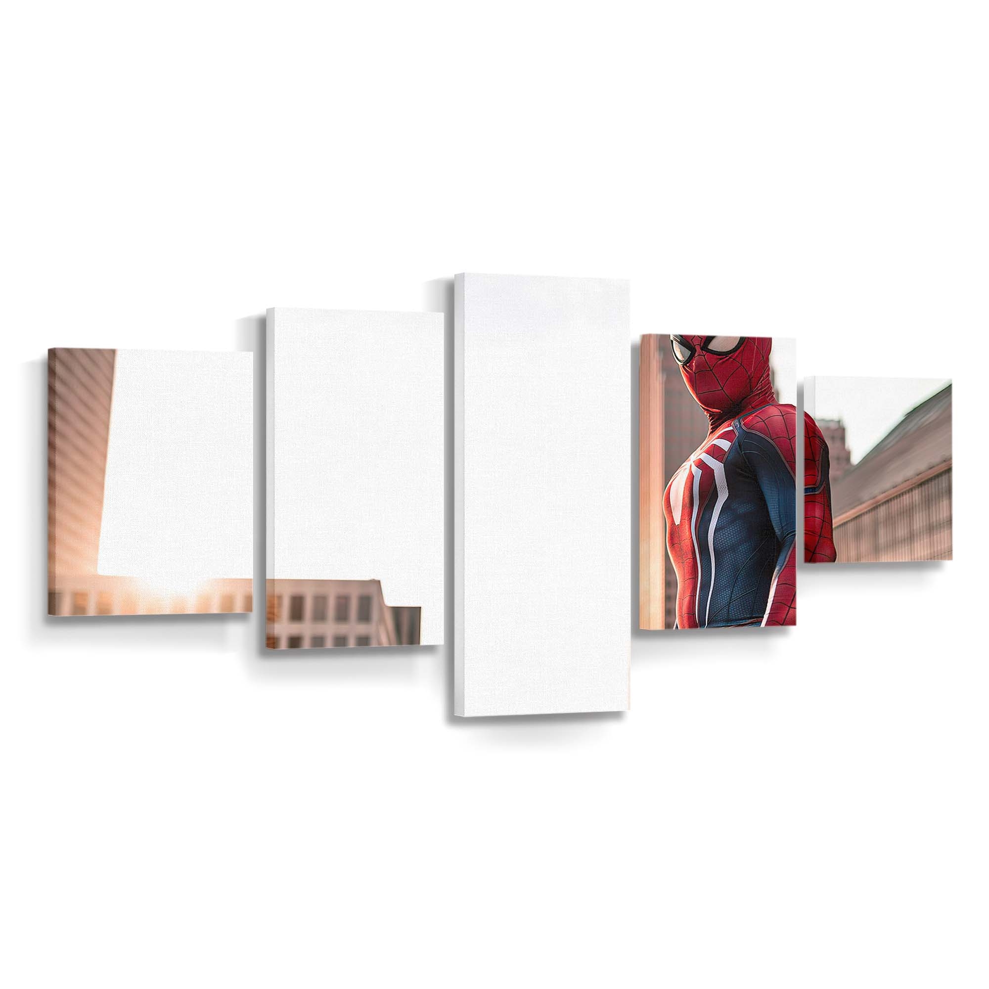 Spider Man Miles Morales 0 Leinwandbild - Wanddeko Spider-Man Leinwandbild
