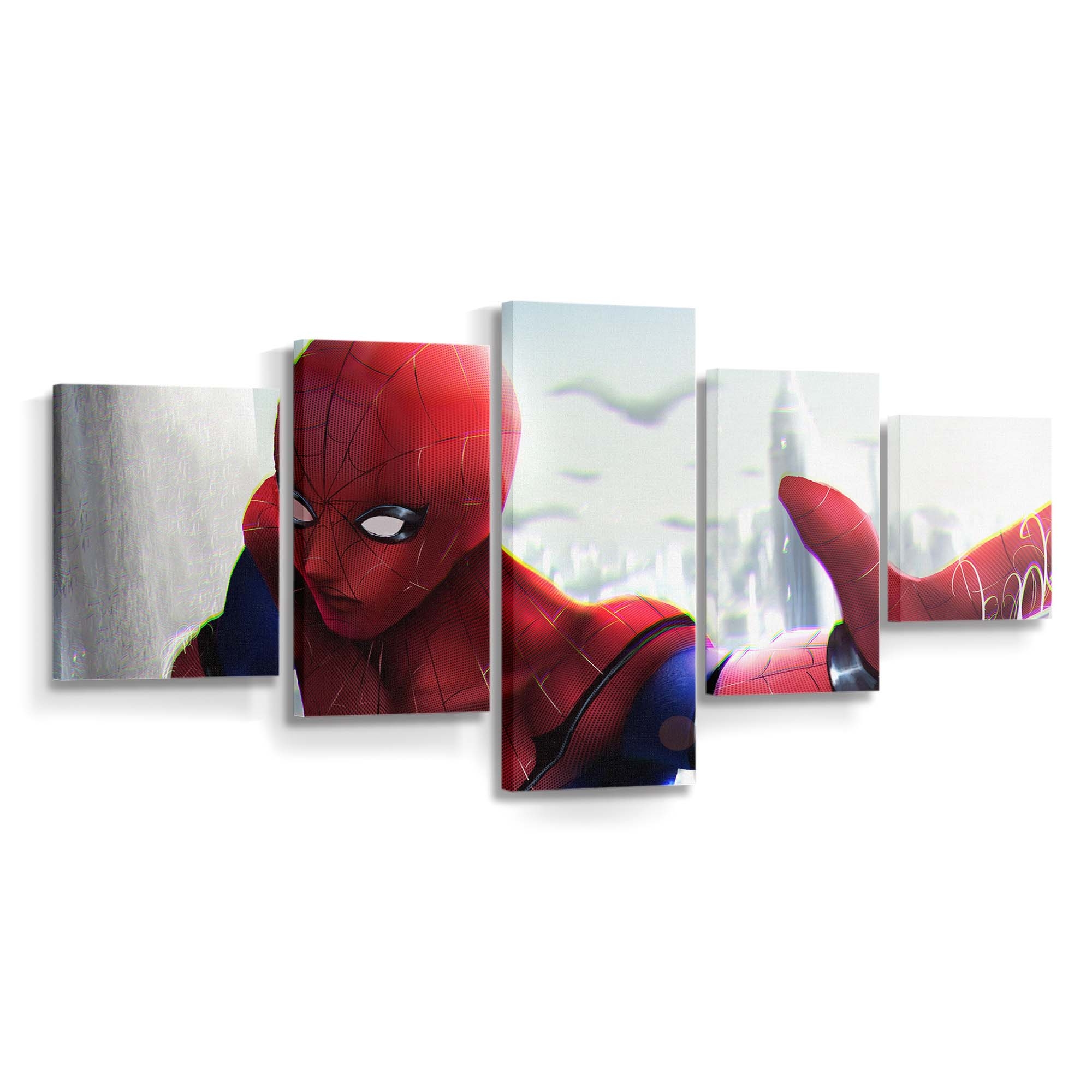Spider Man Neue Kunst 2 Leinwandbild - Wanddeko Spider-Man Leinwandbild