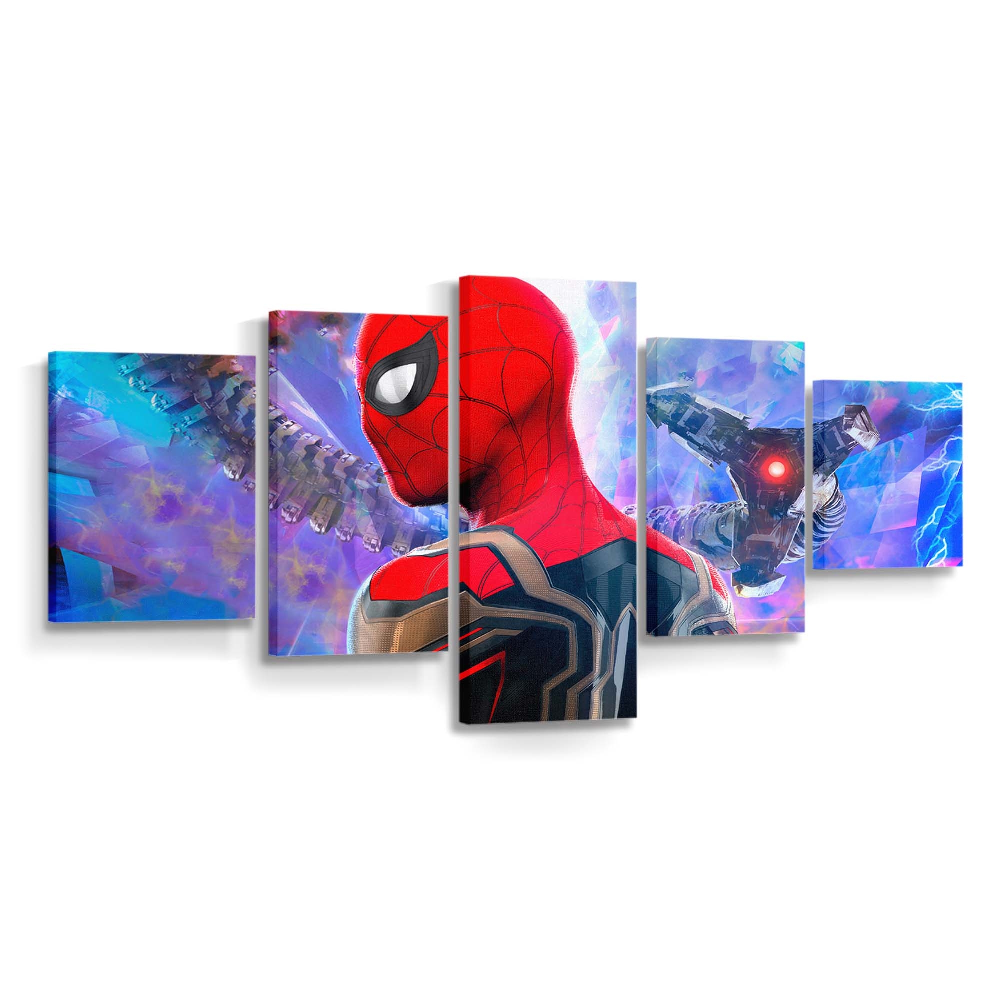 Spider Man No Way Home Film Empire Poster Leinwandbild - Wanddeko Spider-Man Leinwandbild