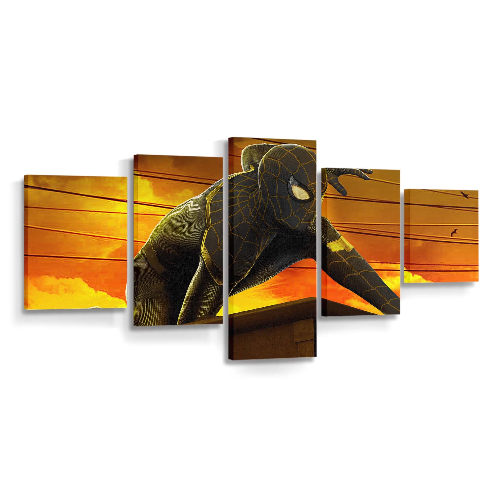 Spider Man No Way Home Film 2 Leinwandbild - Wanddeko Spider-Man Leinwandbild