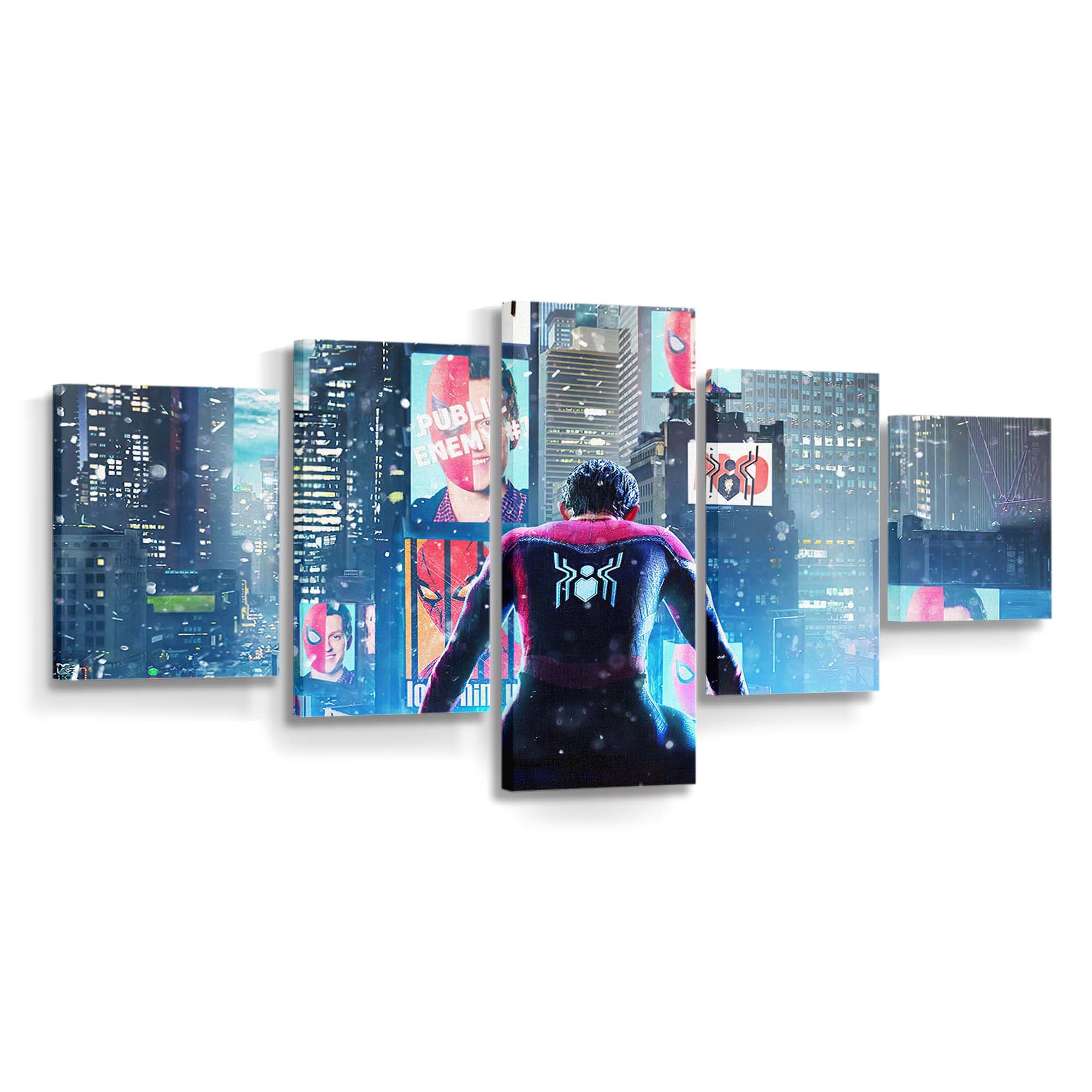 Spider Man No Way Home The Odds Leinwandbild - Wanddeko Spider-Man Leinwandbild