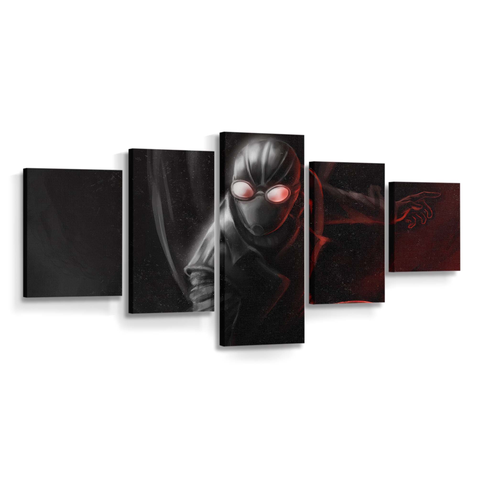 Spider Man Noir Mantel Leinwandbild - Wanddeko Spider-Man Leinwandbild