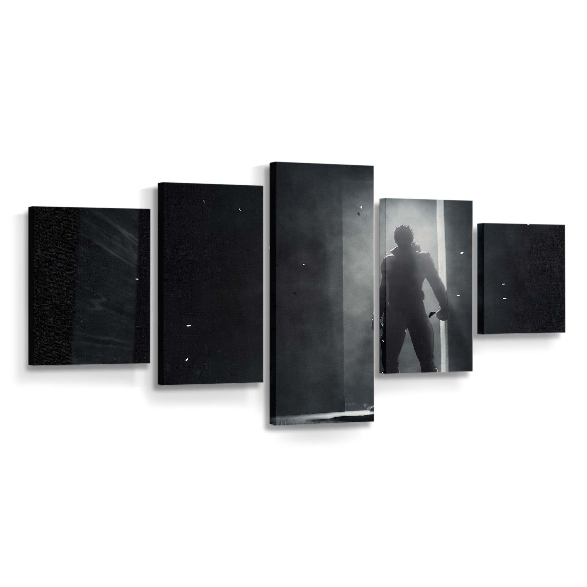 Spider Man Noir 6 Leinwandbild - Wanddeko Spider-Man Leinwandbild