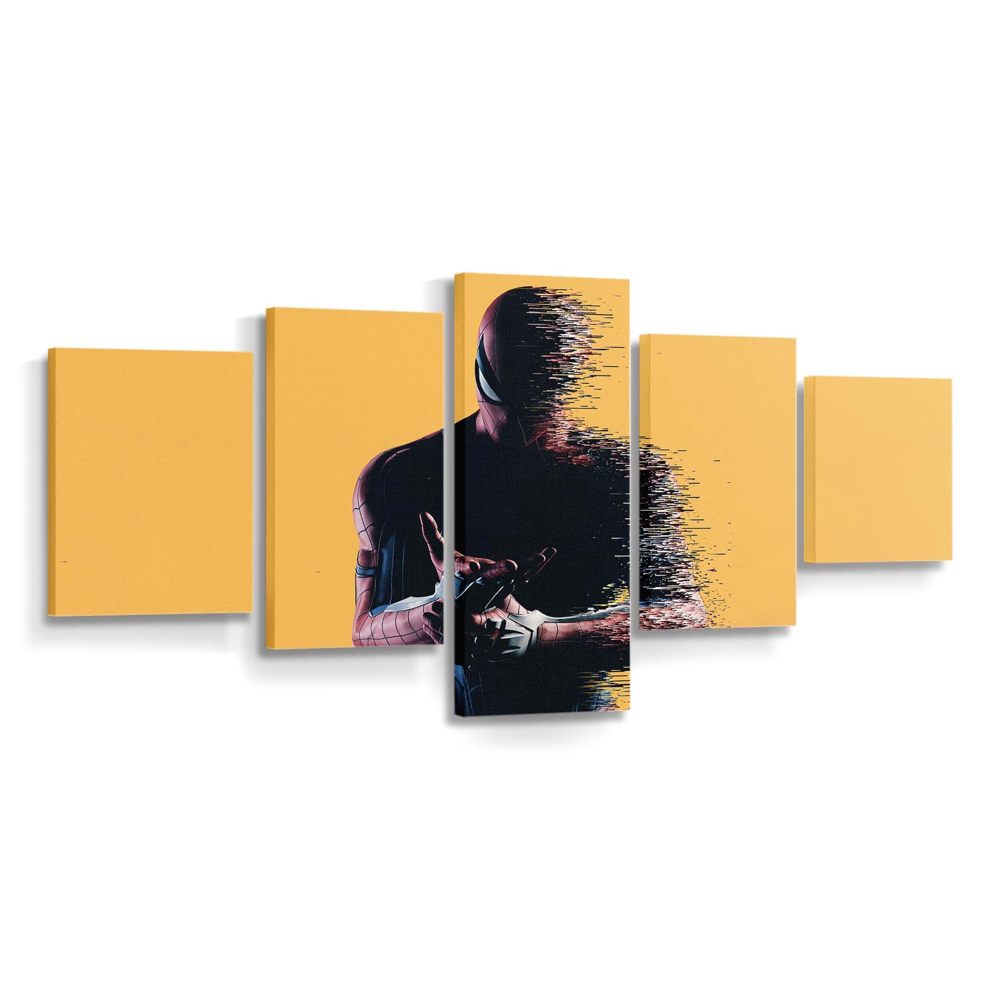 Spider Man PC Remastered Leinwandbild - Wanddeko Spider-Man Leinwandbild