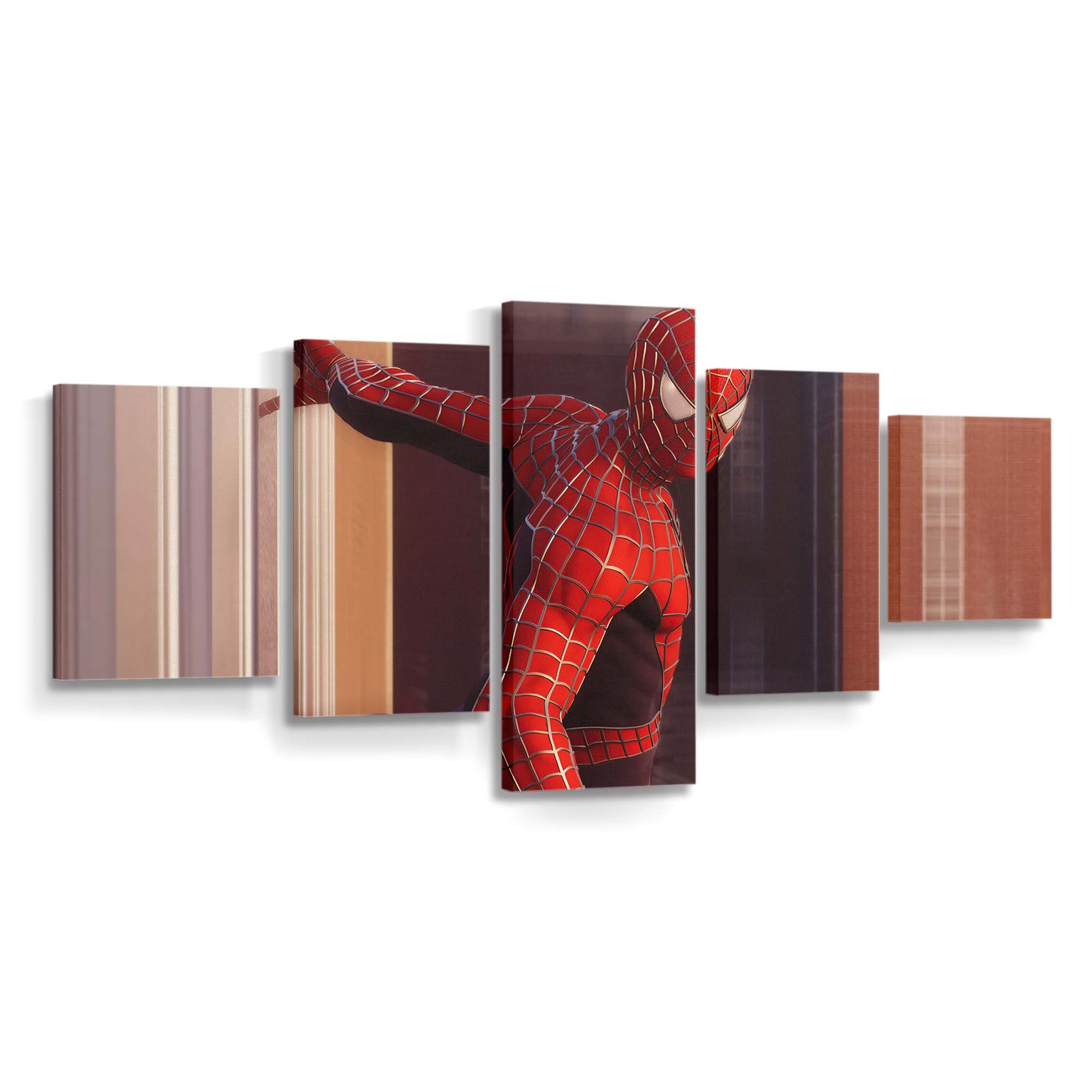 Spider Man PC Remastered 2 Leinwandbild - Wanddeko Spider-Man Leinwandbild