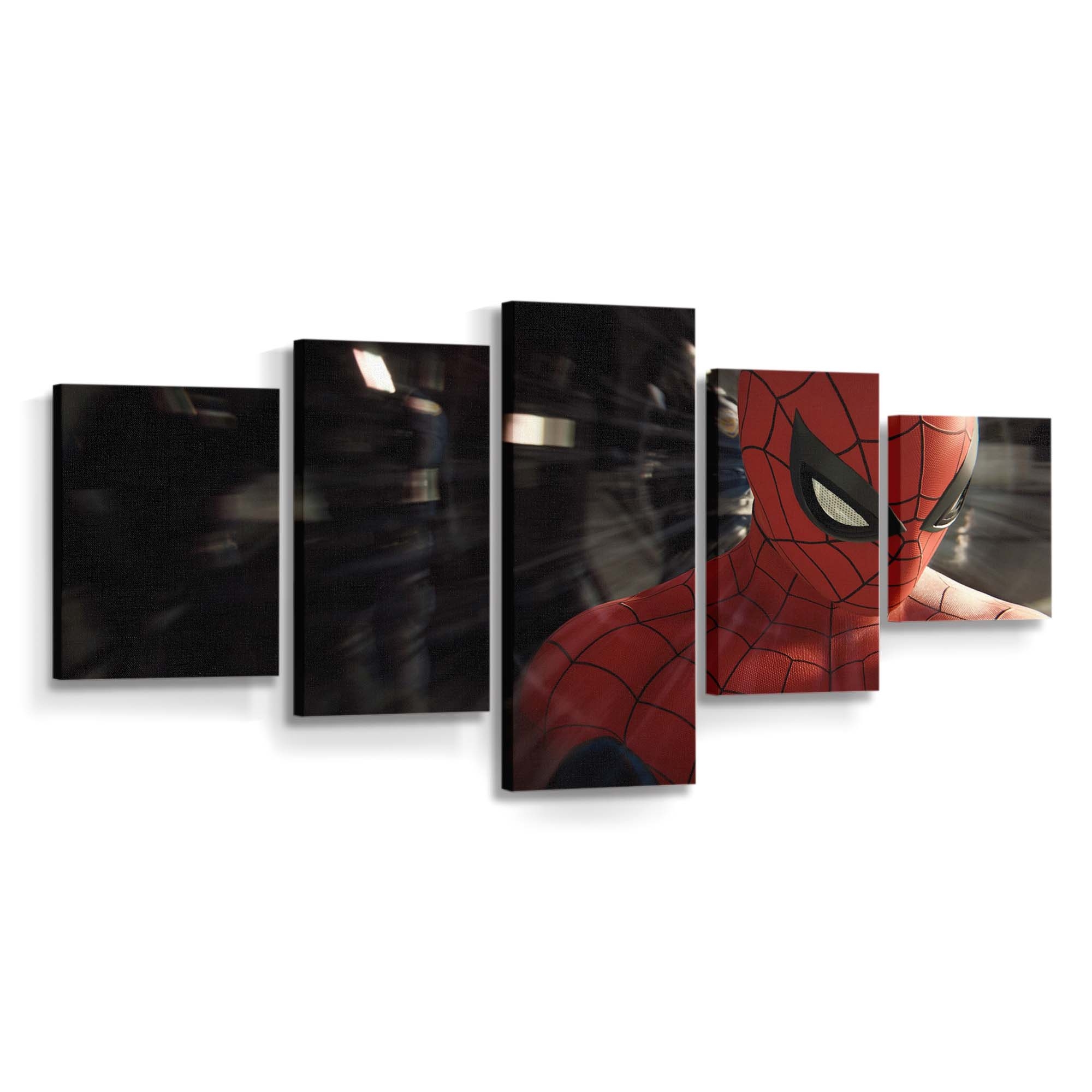 Spider Man Spiel 4 Leinwandbild - Wanddeko Spider-Man Leinwandbild