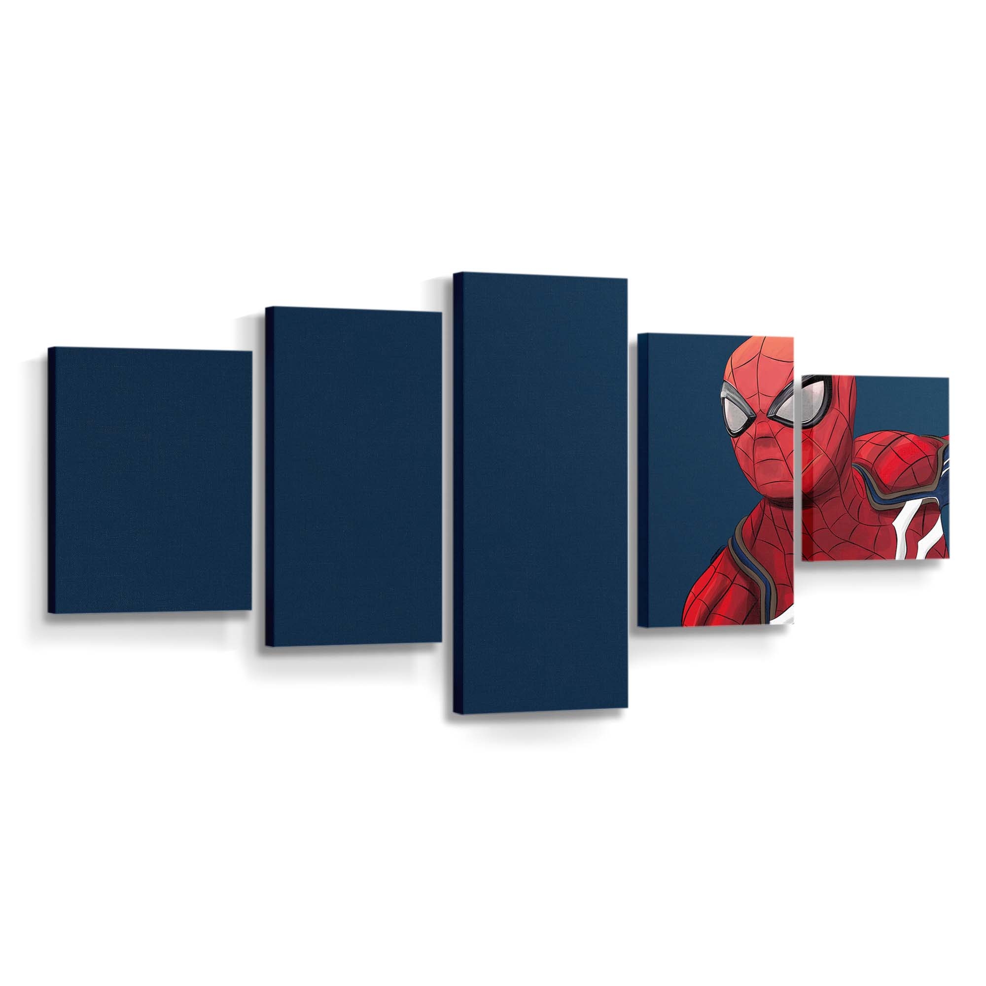 Spider Man Kunstwerk 2018 Leinwandbild - Wanddeko Spider-Man Leinwandbild