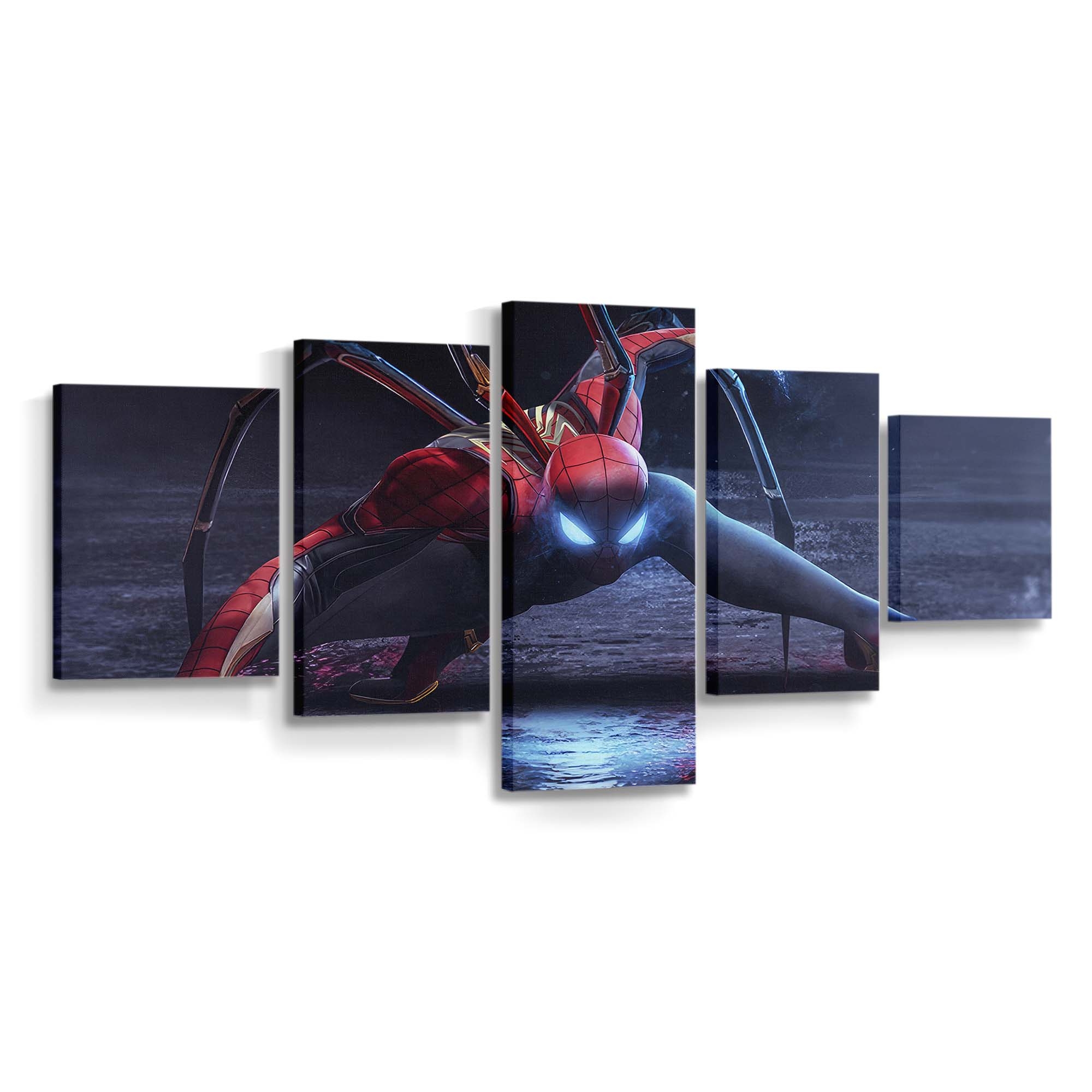 Spider Man Spiele Leinwandbild - Wanddeko Spider-Man Leinwandbild