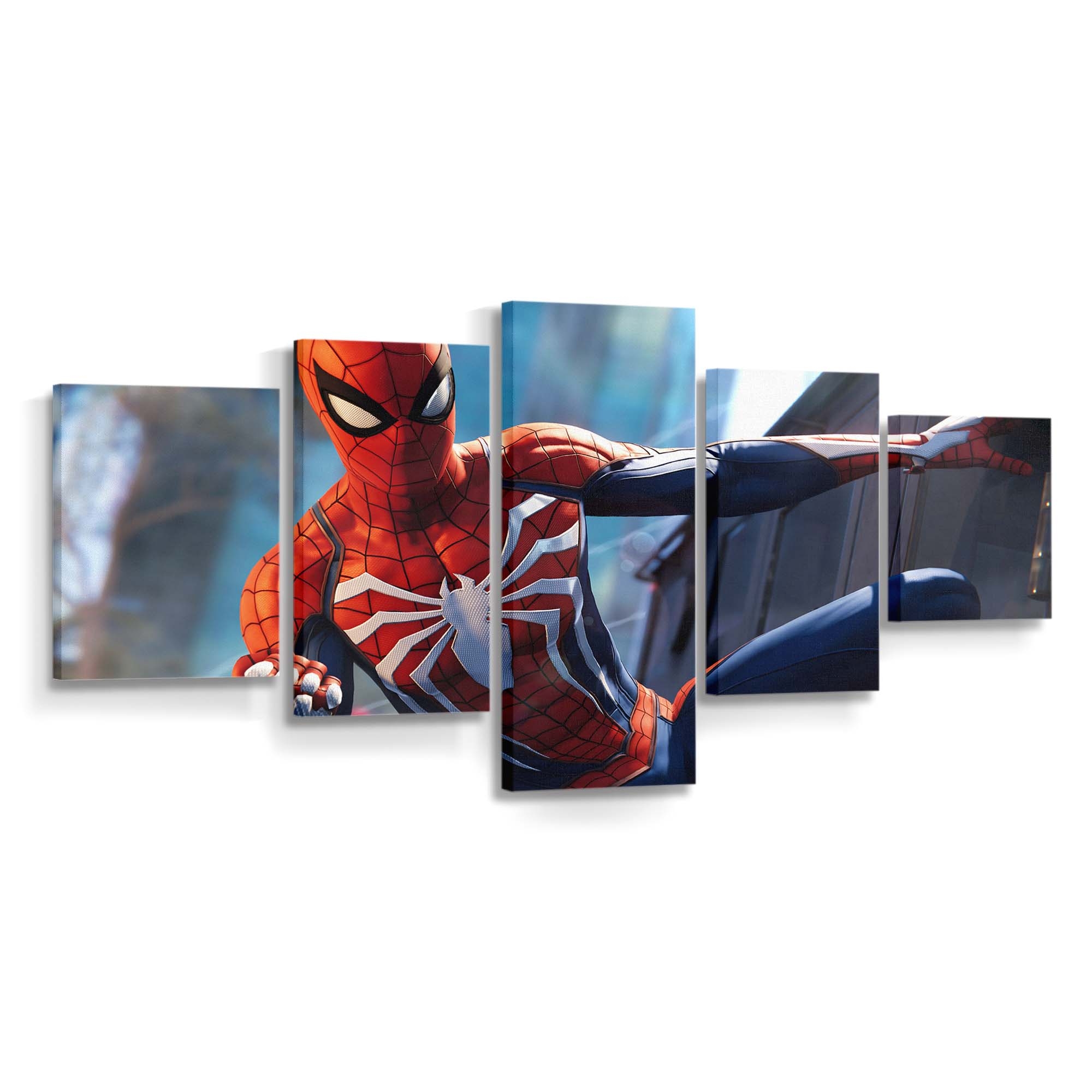 Spider Man Pro Videospiel Leinwandbild - Wanddeko Spider-Man Leinwandbild