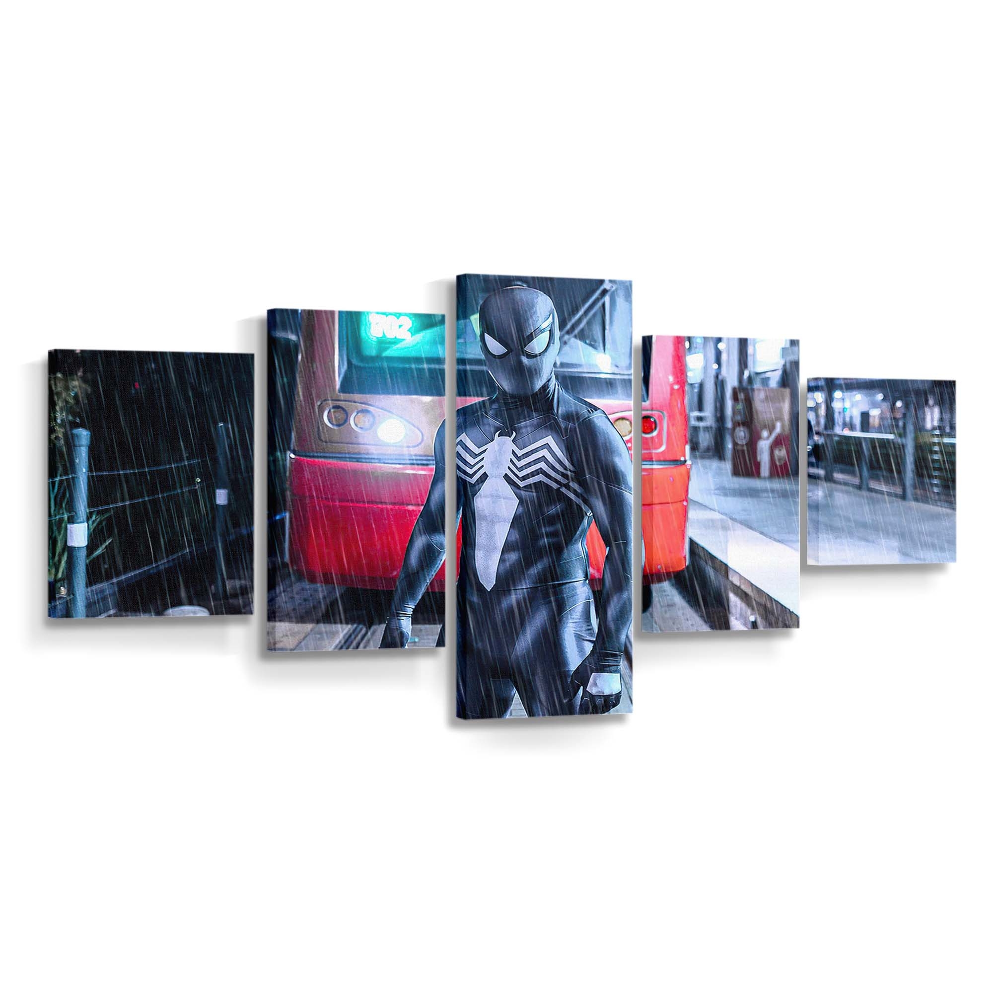 Spider Man 2020 6 Leinwandbild - Wanddeko Spider-Man Leinwandbild