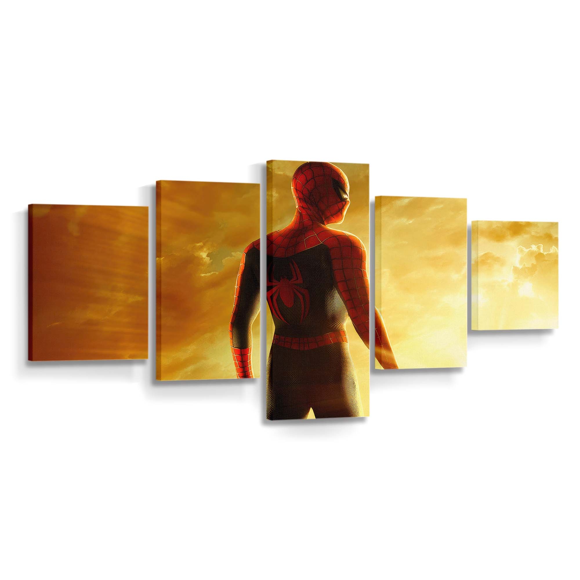 Spider Man wiedergeboren Leinwandbild - Wanddeko Spider-Man Leinwandbild