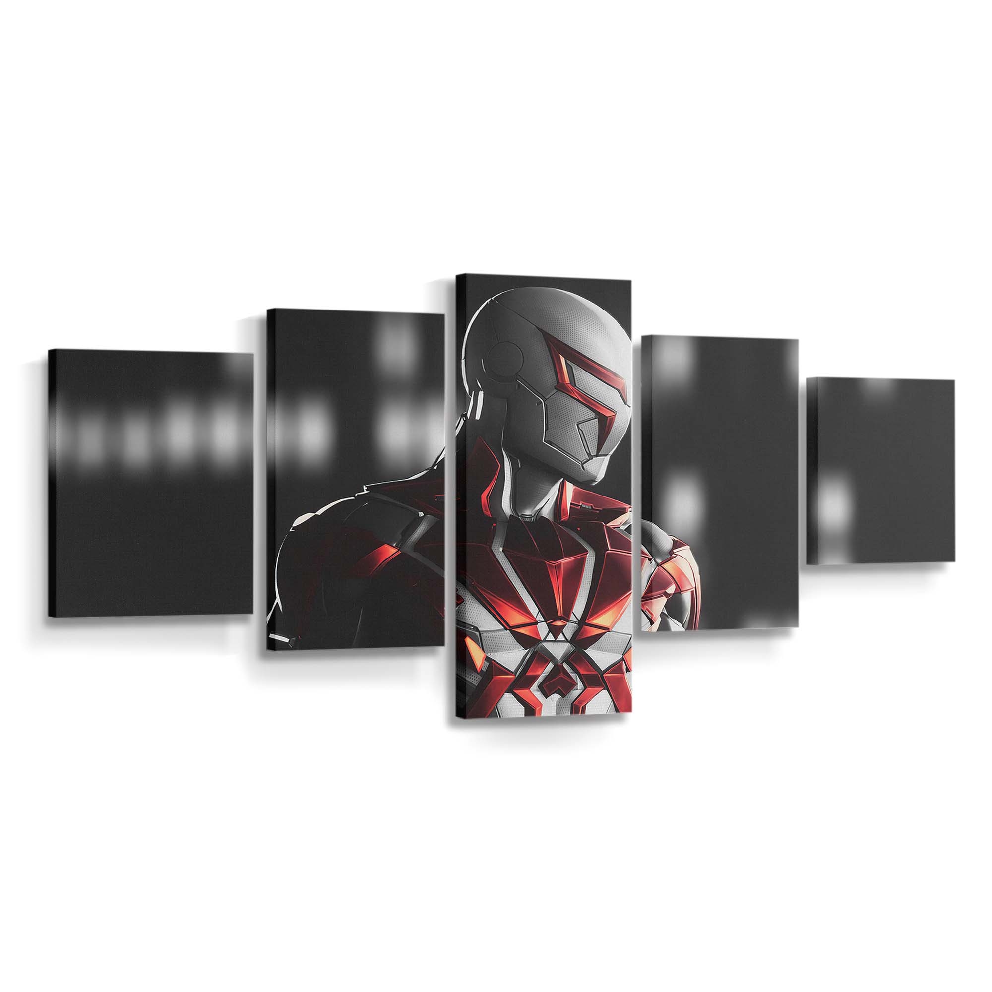 Spider Man Remastered Marvel Leinwandbild - Wanddeko Spider-Man Leinwandbild