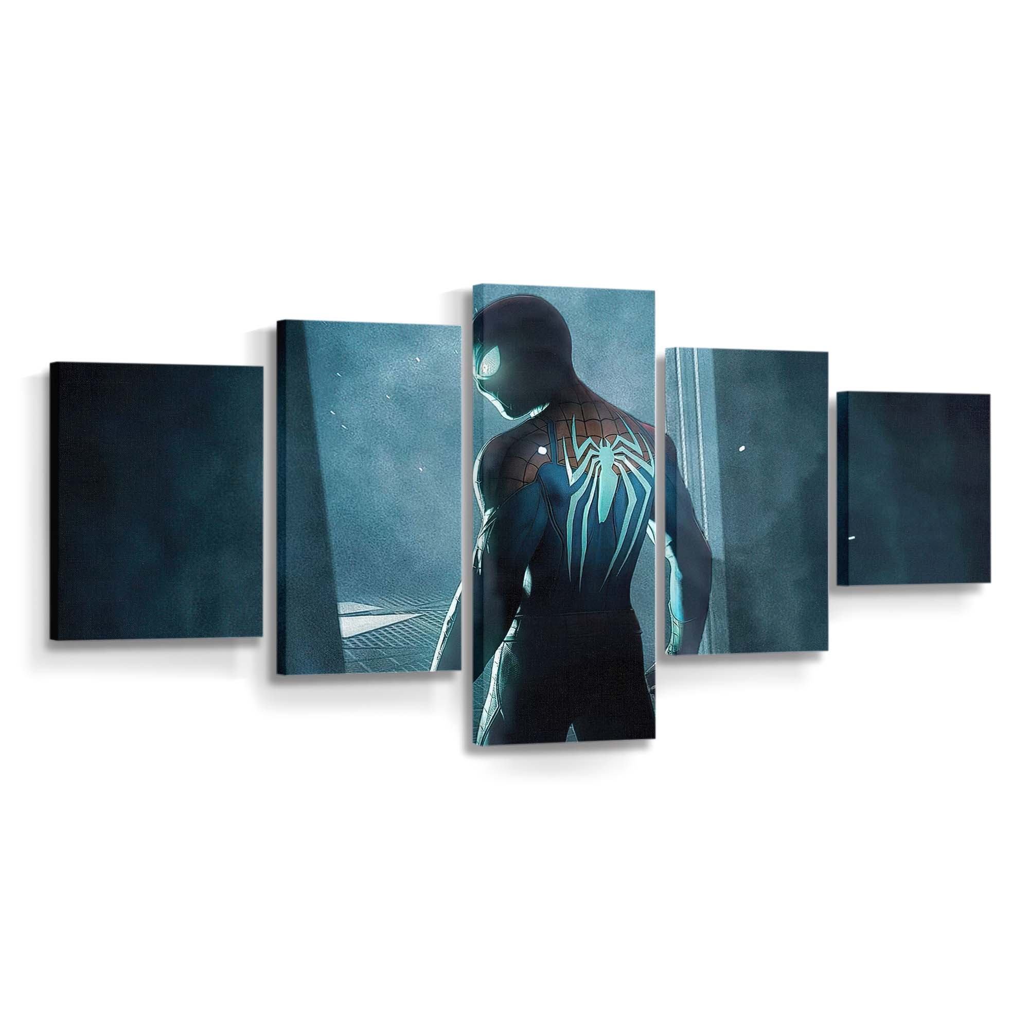 Spider Man Remastered Twilight Zone Leinwandbild - Wanddeko Spider-Man Leinwandbild