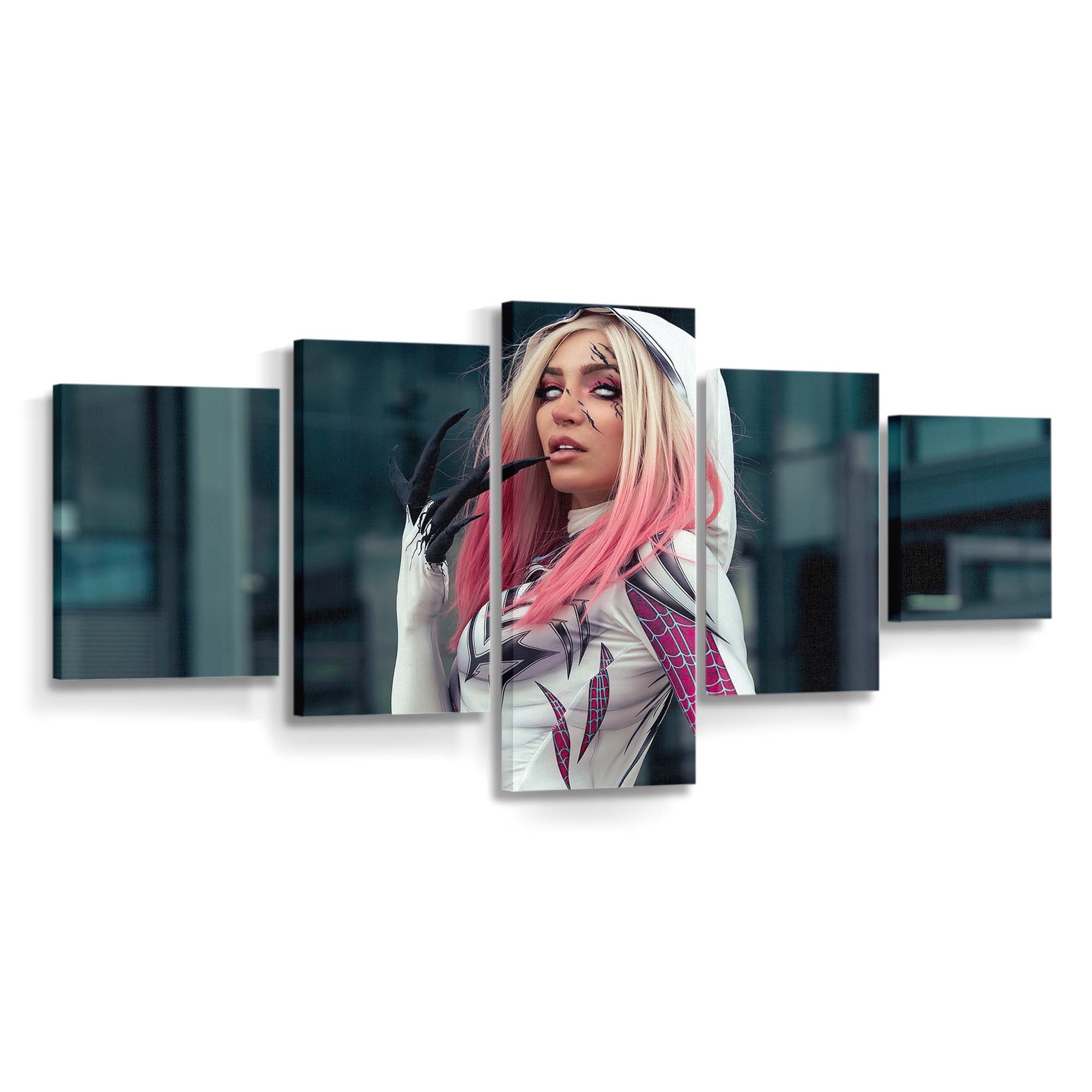 Symbiote Spider Man Venom Cosplay Leinwandbild - Wanddeko Spider-Man Leinwandbild