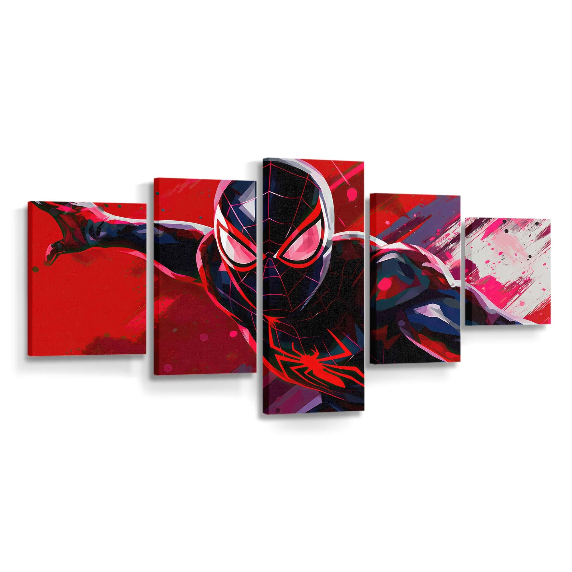 Miles Morales 5 Leinwandbild - Wanddeko Spider-Man Leinwandbild