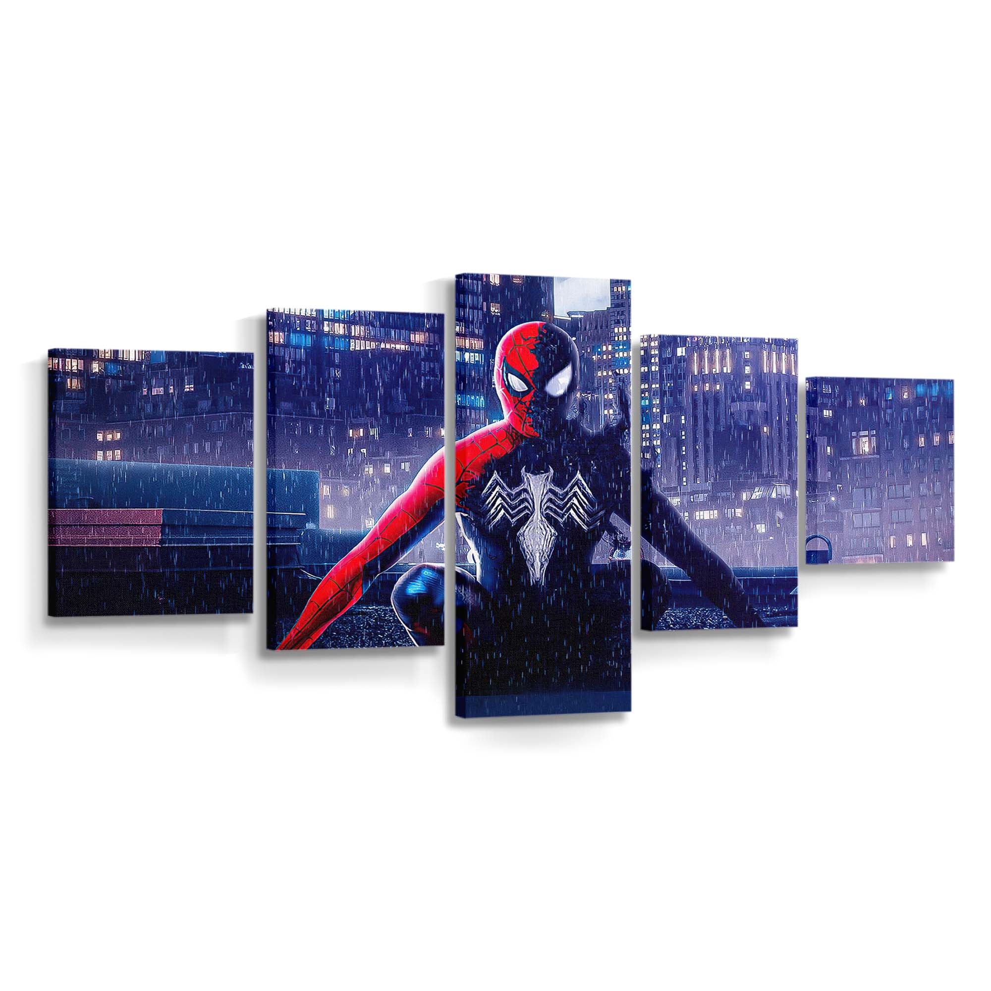 Der spektakuläre Spider Man Leinwandbild - Wanddeko Spider-Man Leinwandbild