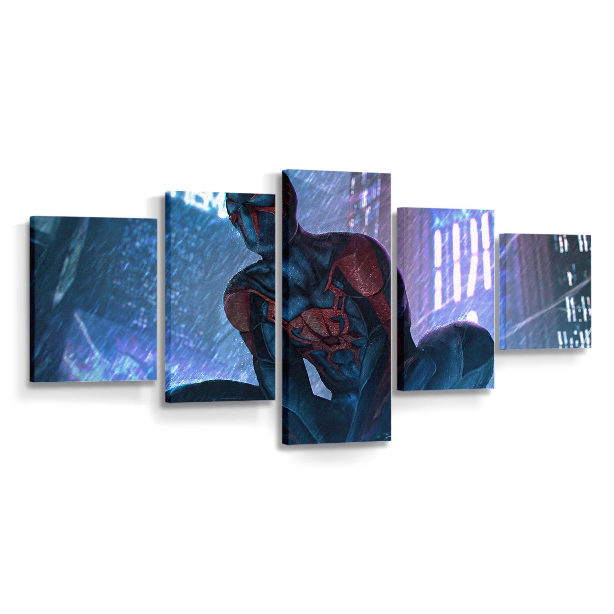 Spider Man 2099 0 Leinwandbild - Wanddeko Spider-Man Leinwandbild