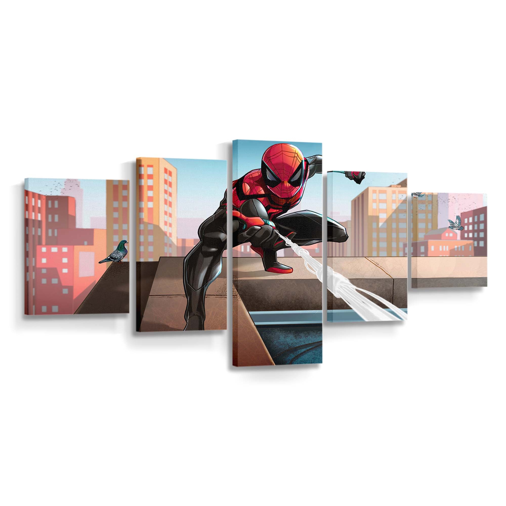 Der Superior Spider Man Leinwandbild - Wanddeko Spider-Man Leinwandbild