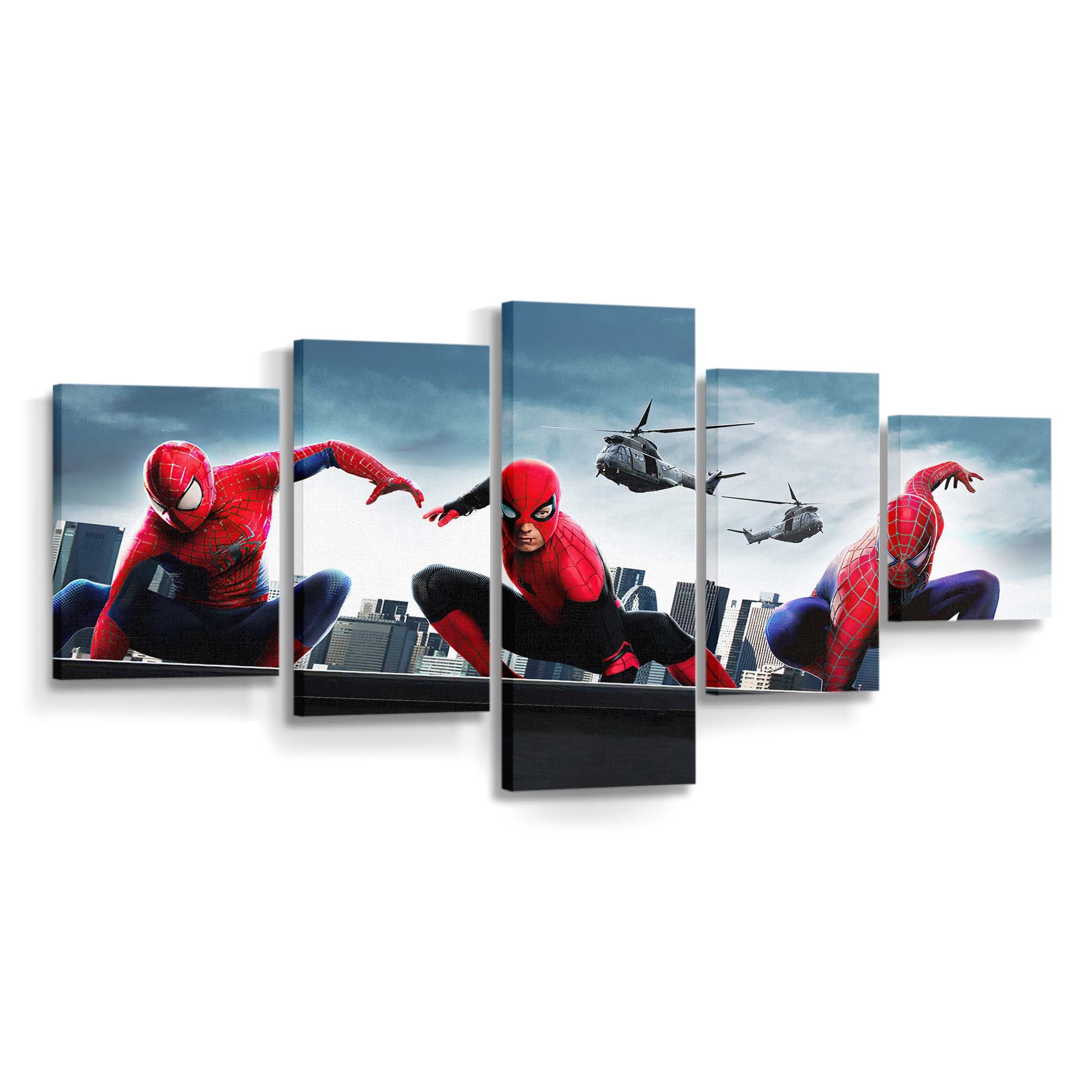 Untitled Spider Man Far From Home Sequel Leinwandbild - Wanddeko Spider-Man Leinwandbild